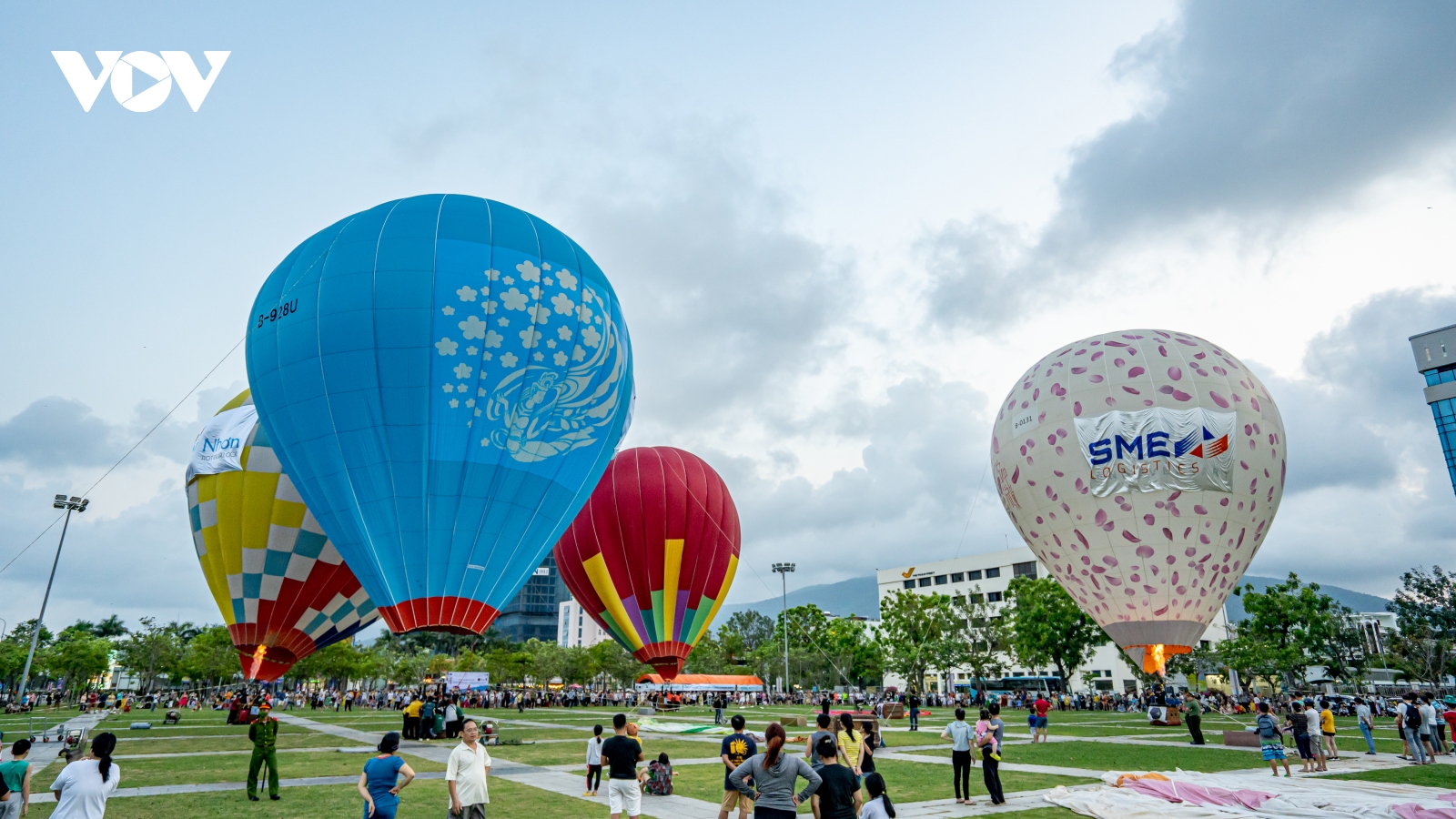 Khai mạc lễ hội khinh khí cầu tại thành phố Quy Nhơn