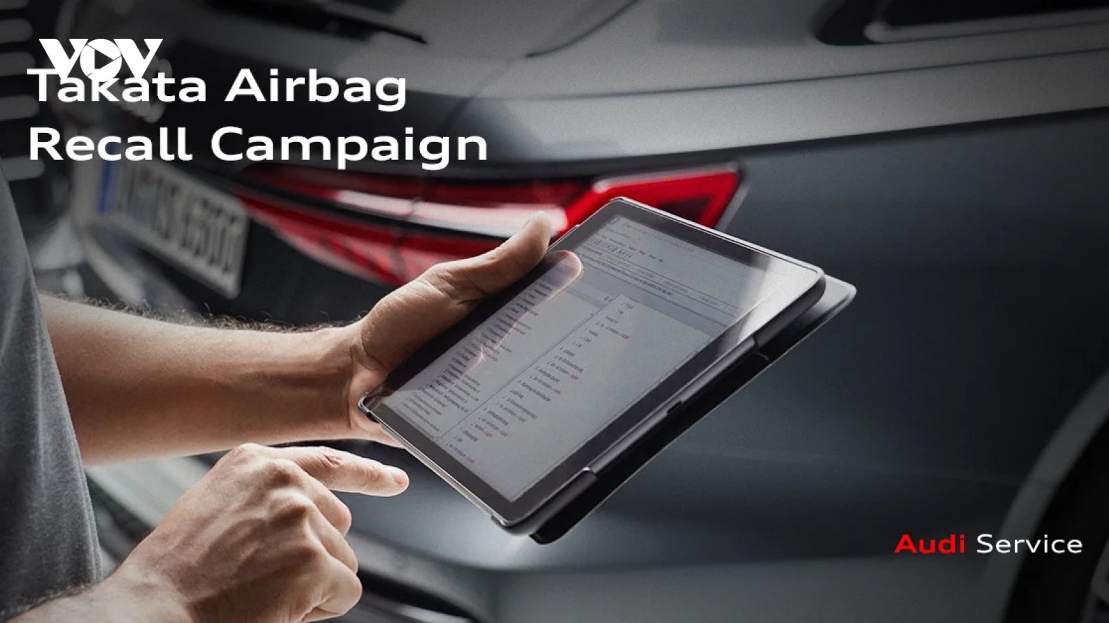 Audi triệu hồi gần 3.000 xe do lỗi túi khí