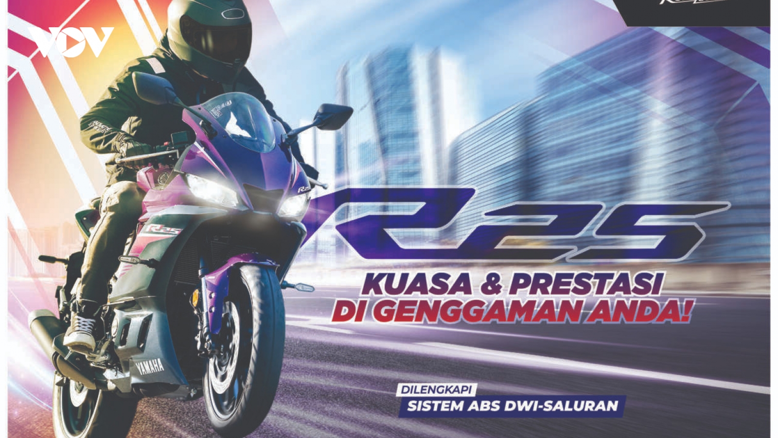 Yamaha R25 2023 thêm mắt màu sắc mới, giá 123 triệu đồng