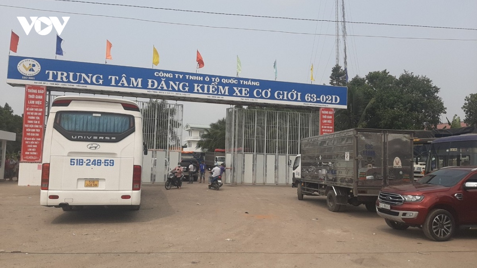 Tiền Giang chấn chỉnh việc trung tâm đăng kiểm tự ý ra quy định làm khó chủ xe