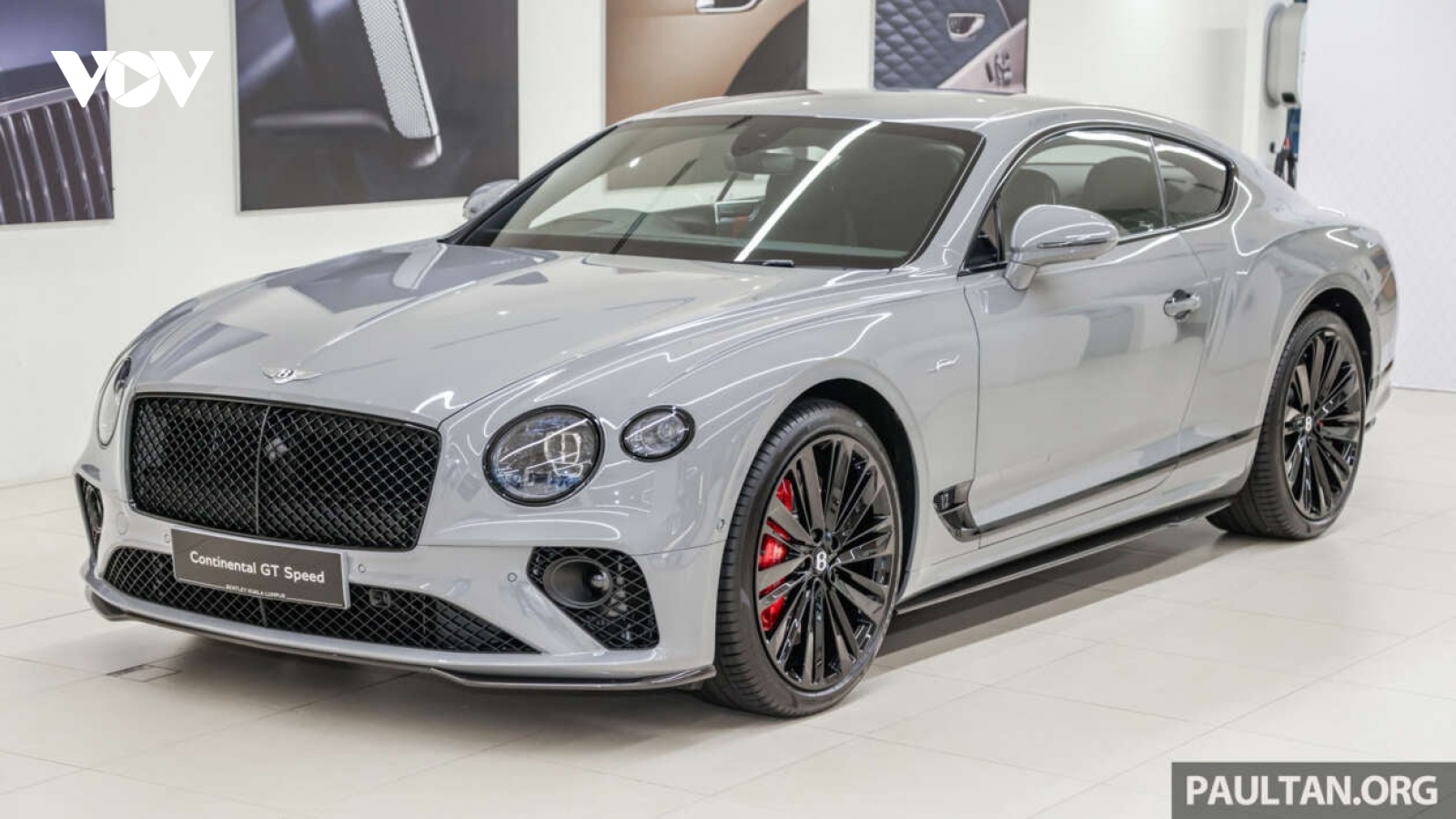 Mê mẩn với vẻ đẹp của Bentley Continental GT Speed vừa ra mắt