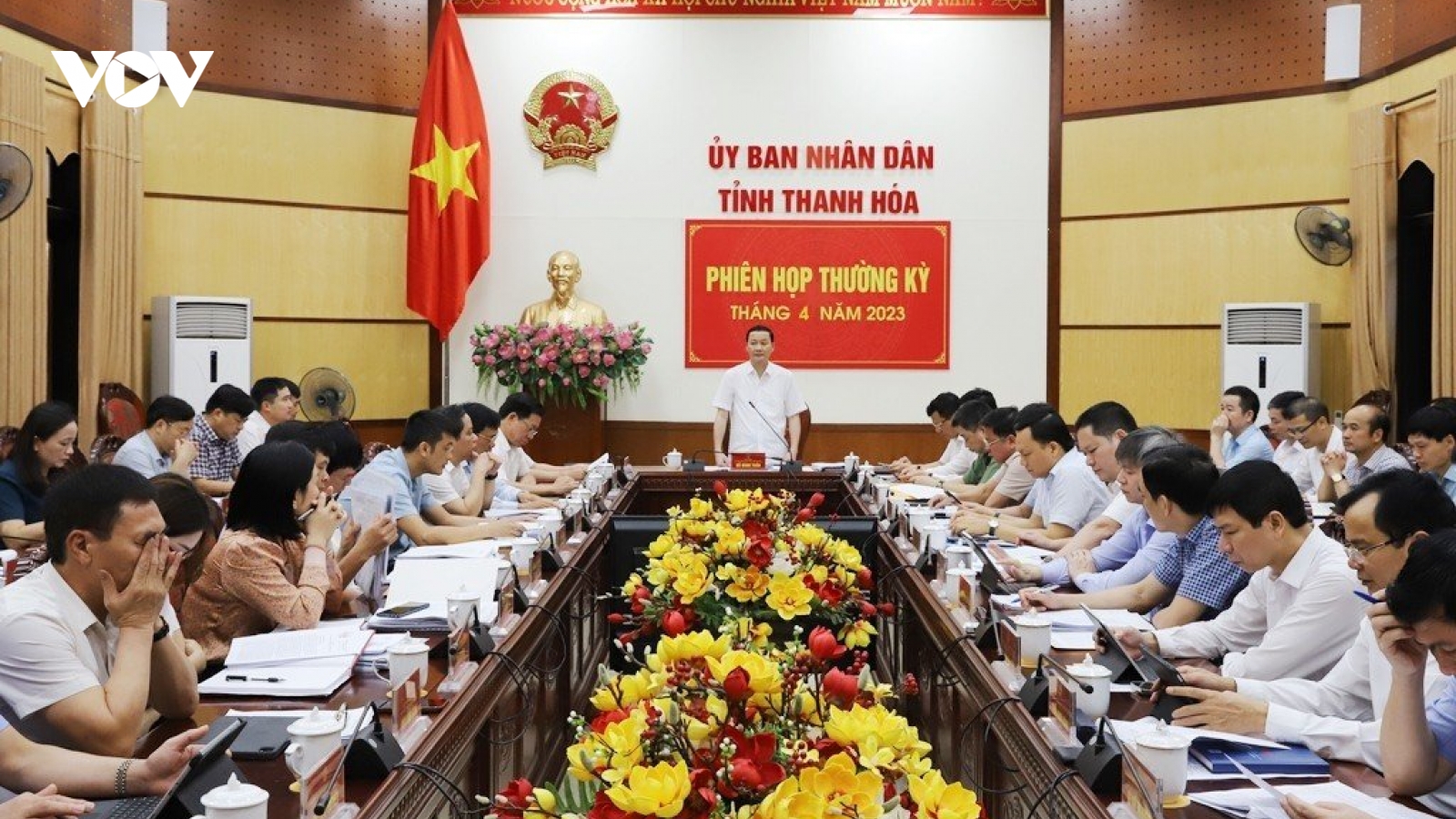 Thanh Hoá phê bình 7 đơn vị có tỷ lệ giải ngân vốn đầu tư công dưới 5%