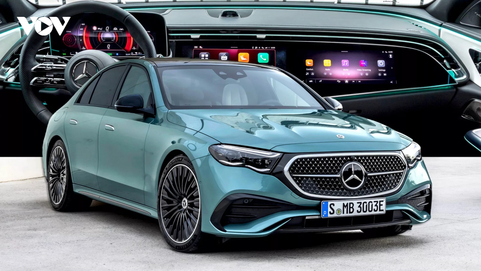 Mercedes E-Class 2024: "Lột xác" từ trong ra ngoài