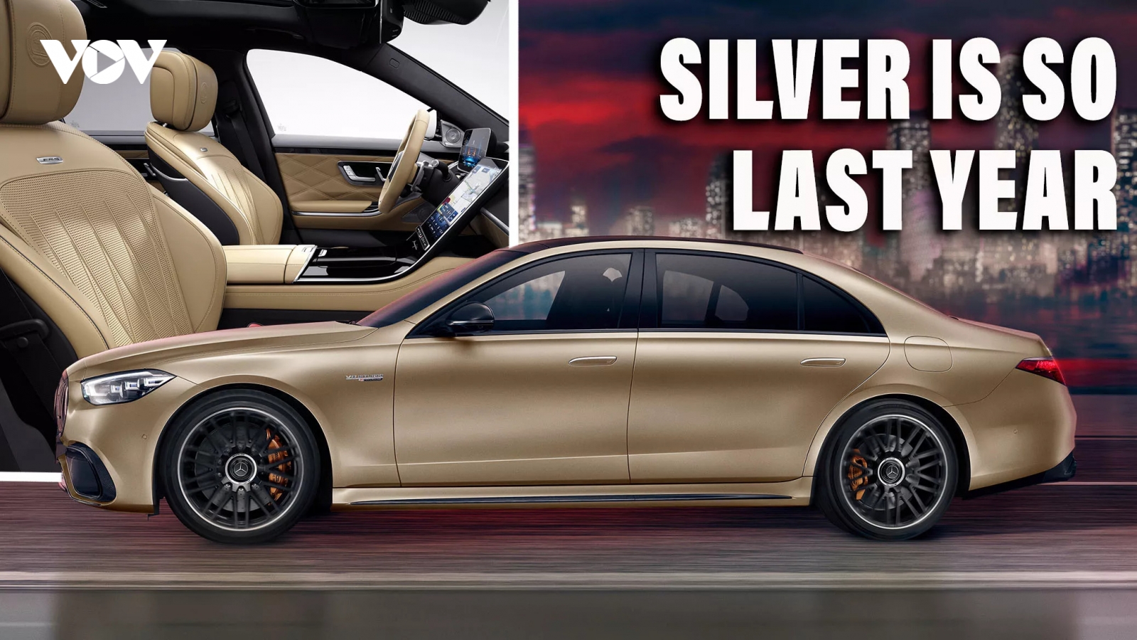 Mercedes-AMG bổ sung gói cá nhân hoá Manufaktur cho S-Class 2024