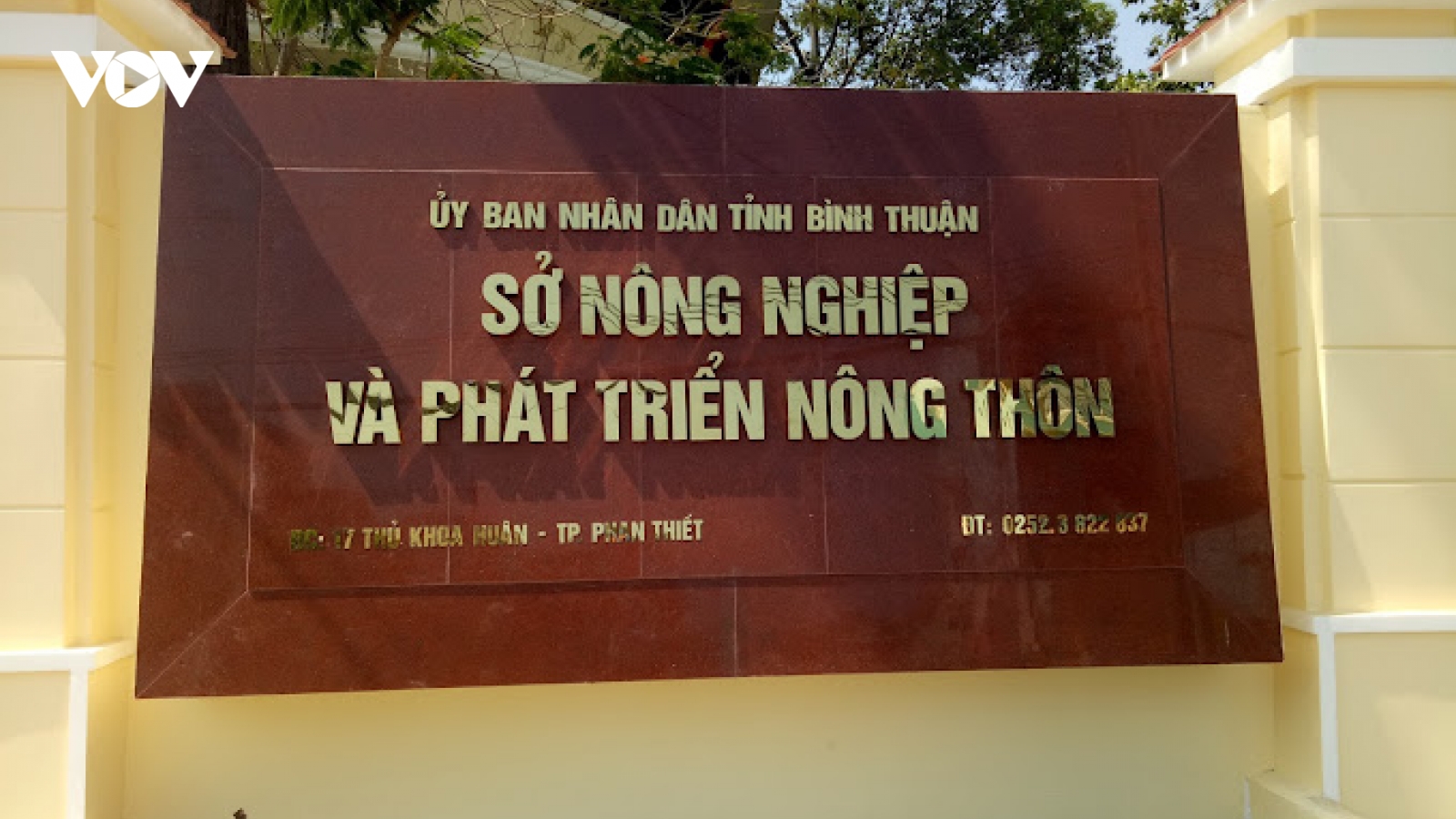 Kỷ luật Phó Giám đốc Sở Nông nghiệp và phát triển nông thôn Bình Thuận