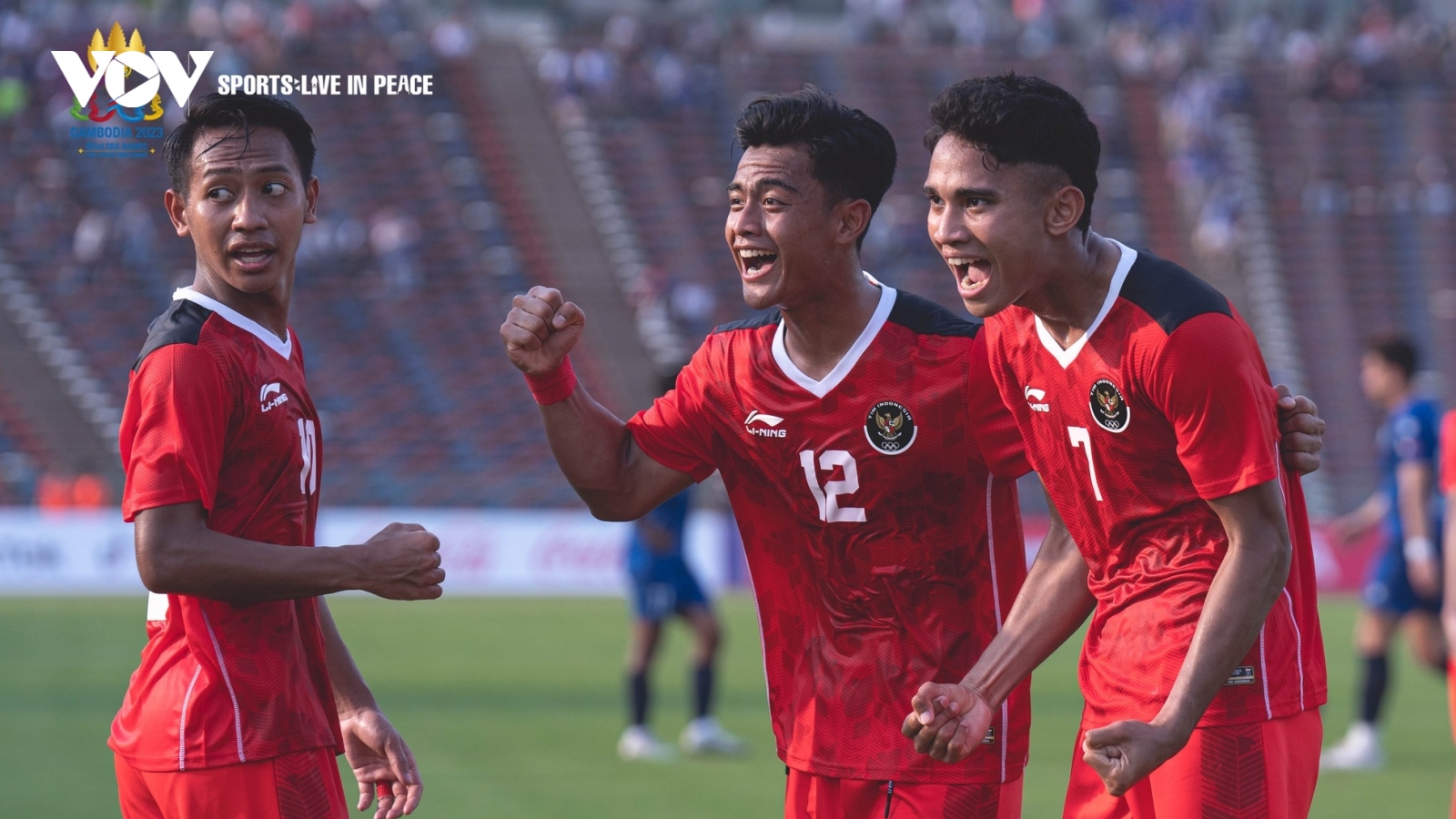 Kết quả bóng đá SEA Games 32: U22 Indonesia thắng "5 sao" trước U22 Myanmar