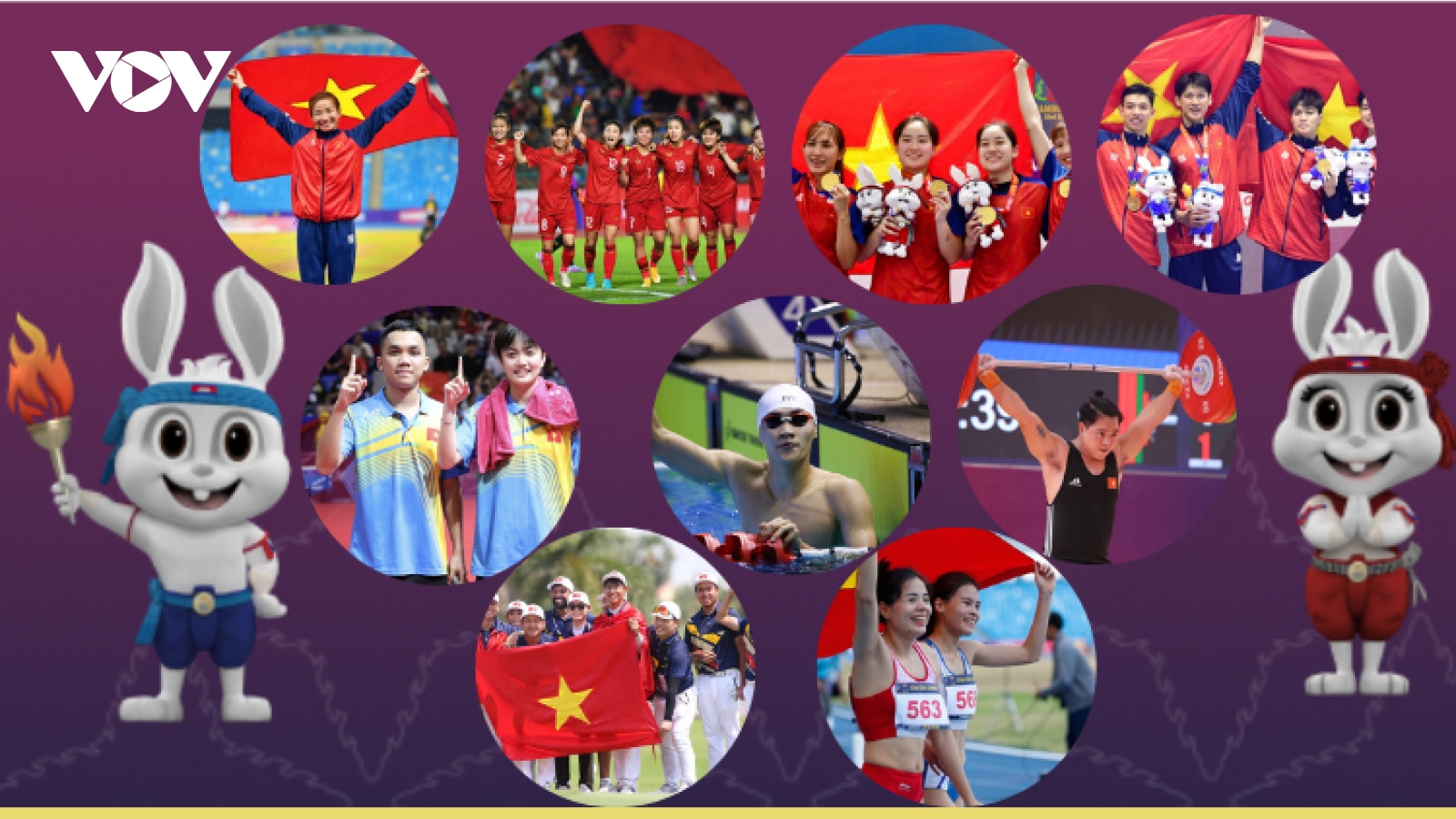 Major Vietnamese sports stars at SEA Games 32
