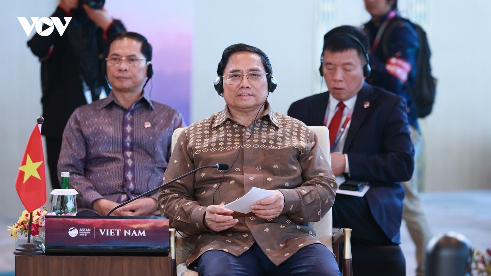 Thủ tướng Phạm Minh Chính dự Phiên họp hẹp Hội nghị cấp cao ASEAN lần thứ 42