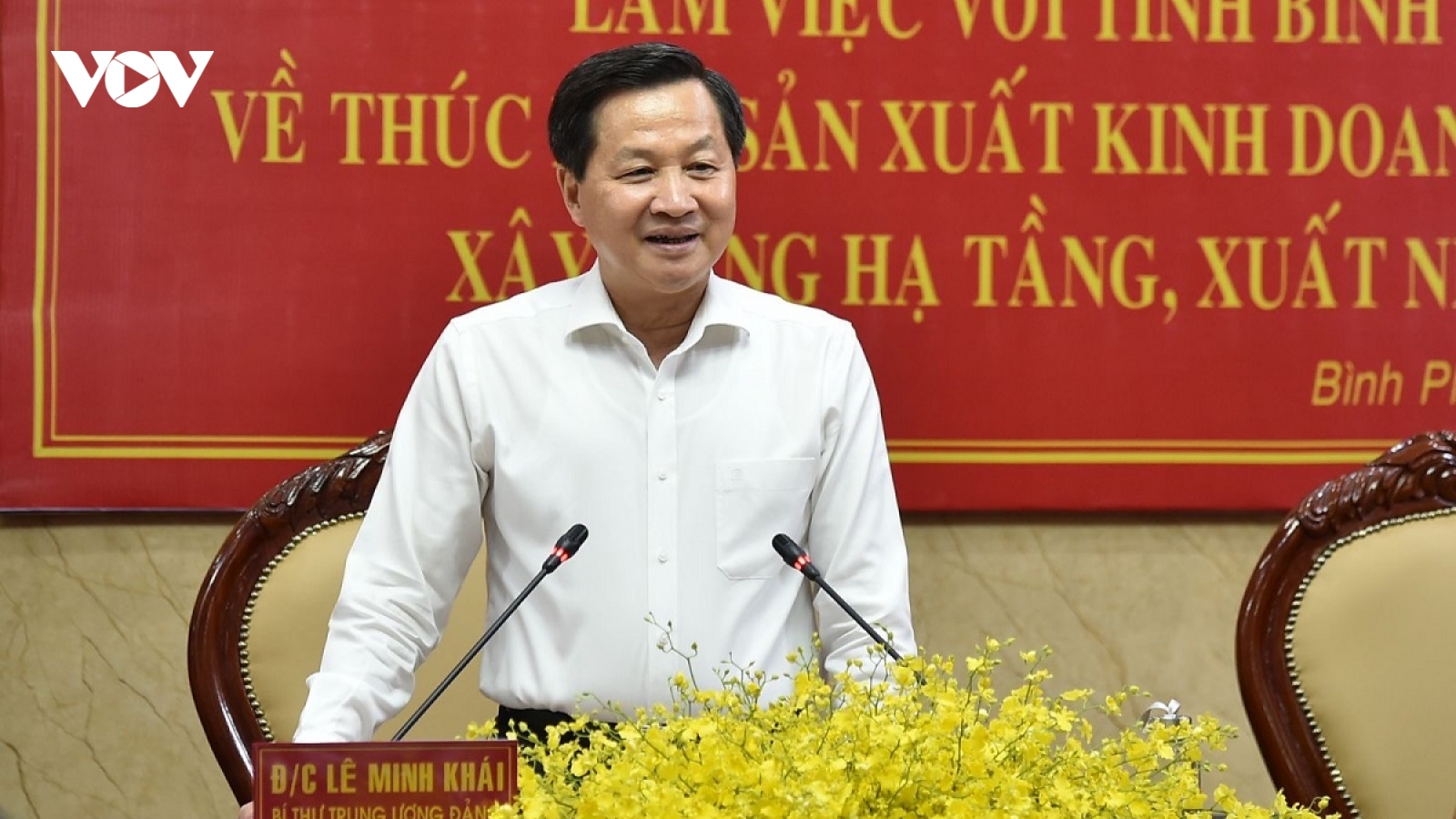 Phó Thủ tướng Lê Minh Khái: Tháo gỡ khó khăn, thúc đẩy tăng trưởng là “mệnh lệnh”