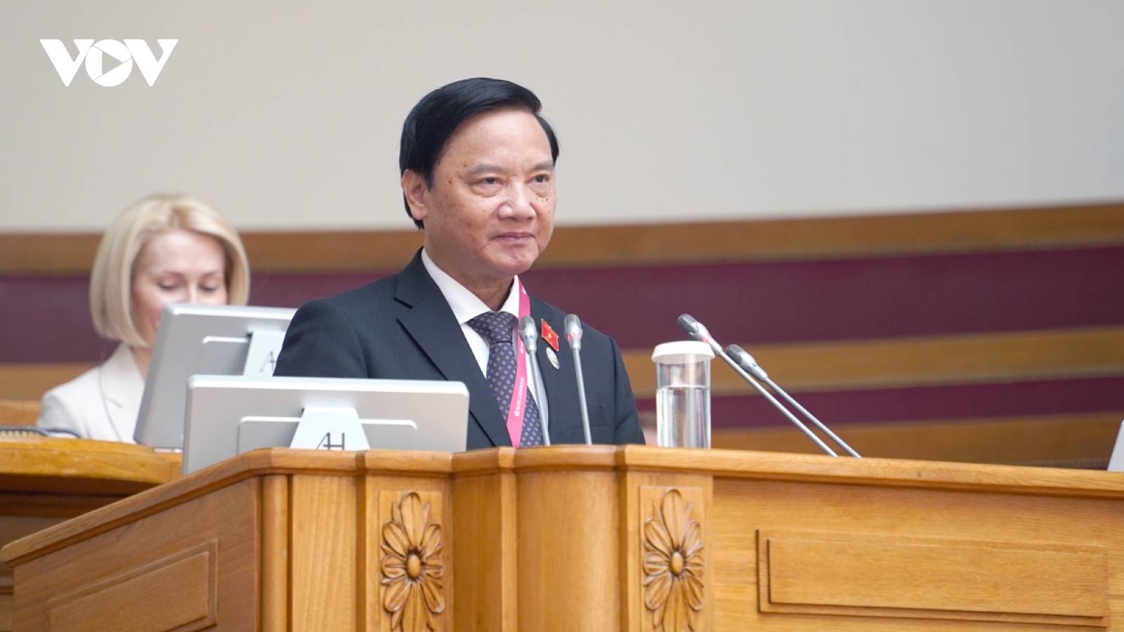 Phó Chủ tịch Quốc hội phát biểu tại Đại hội Sinh thái Quốc tế Nevsky