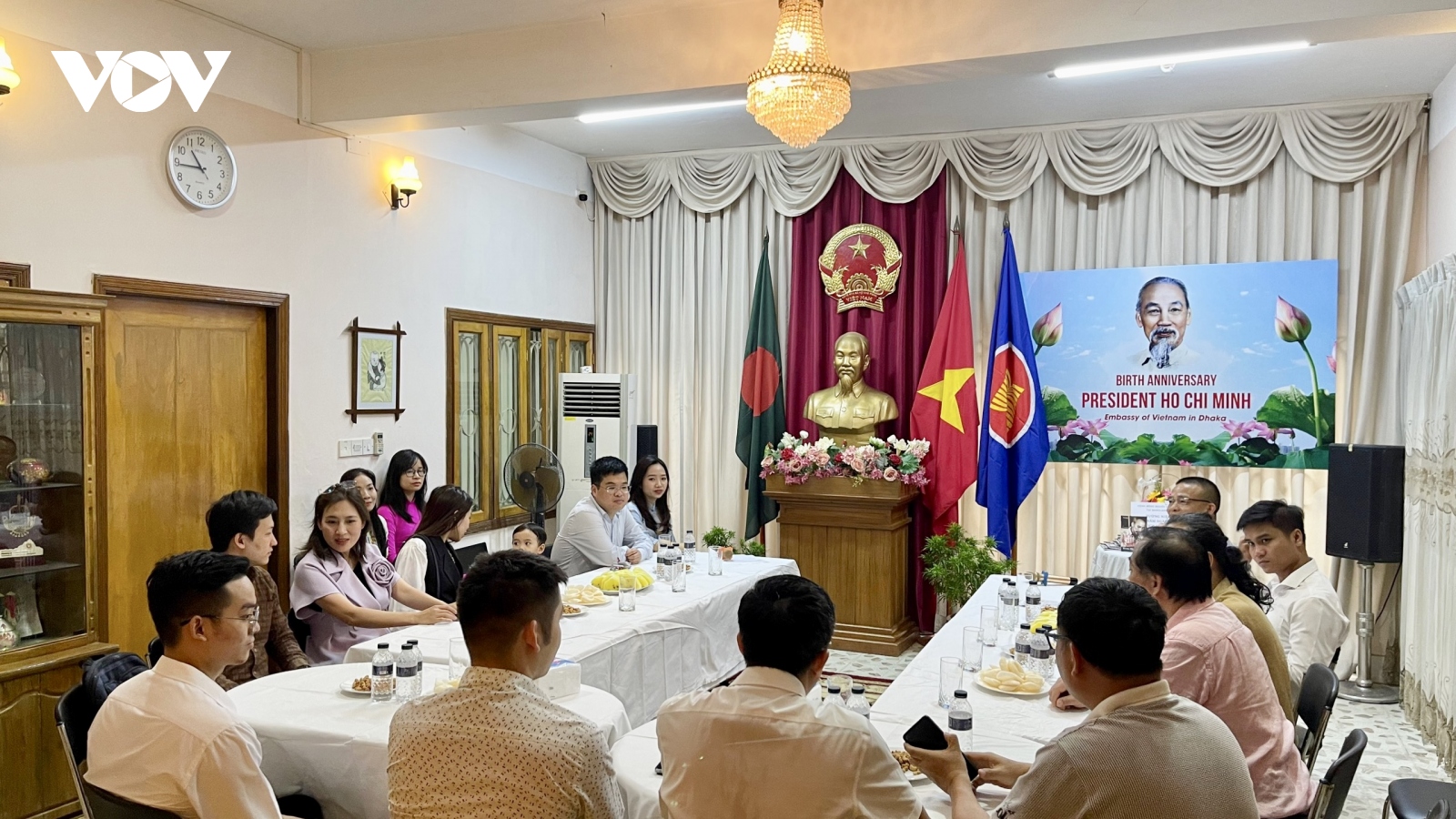 Kỷ niệm sinh nhật Chủ tịch Hồ Chí Minh tại Bangladesh