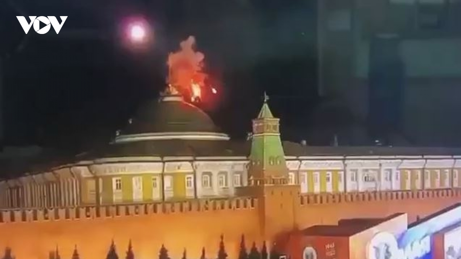 Nga coi vụ tấn công UAV vào Kremlin là nỗ lực ám sát Tổng thống Putin