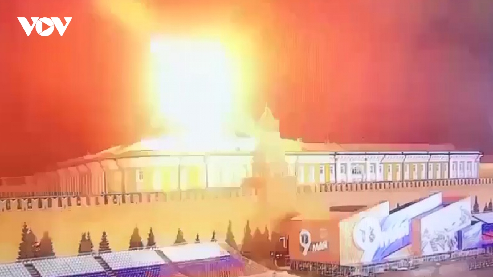 Tranh cãi về mức độ thật giả trong vụ UAV tấn công vào điện Kremlin