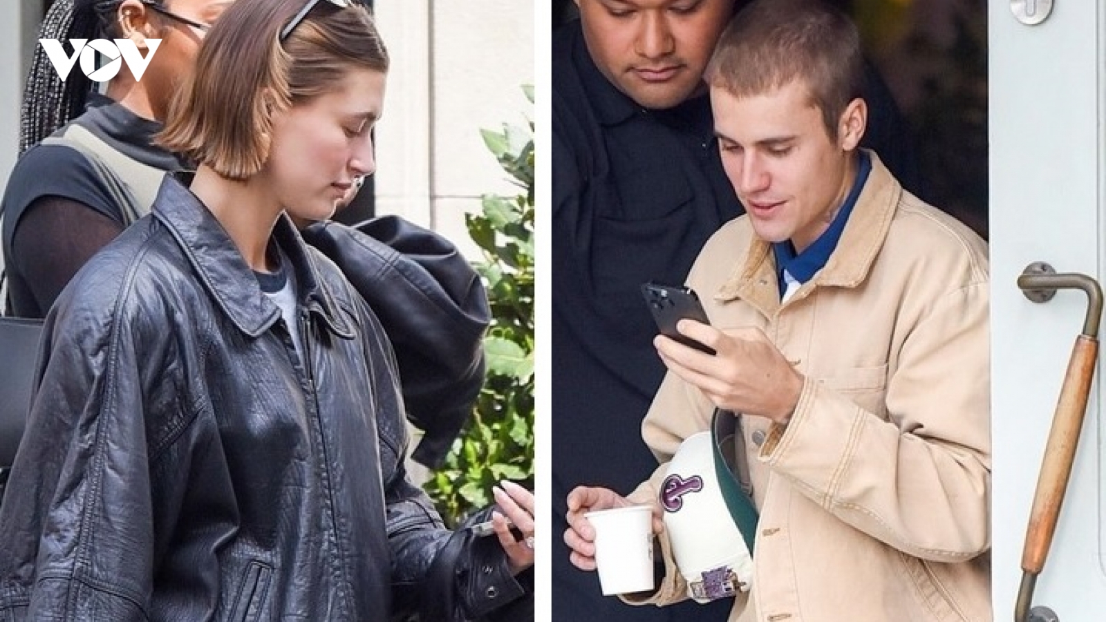 Hailey Baldwin để mặt mộc đi ăn trưa cùng chồng sau khi tiết lộ "sợ có con"