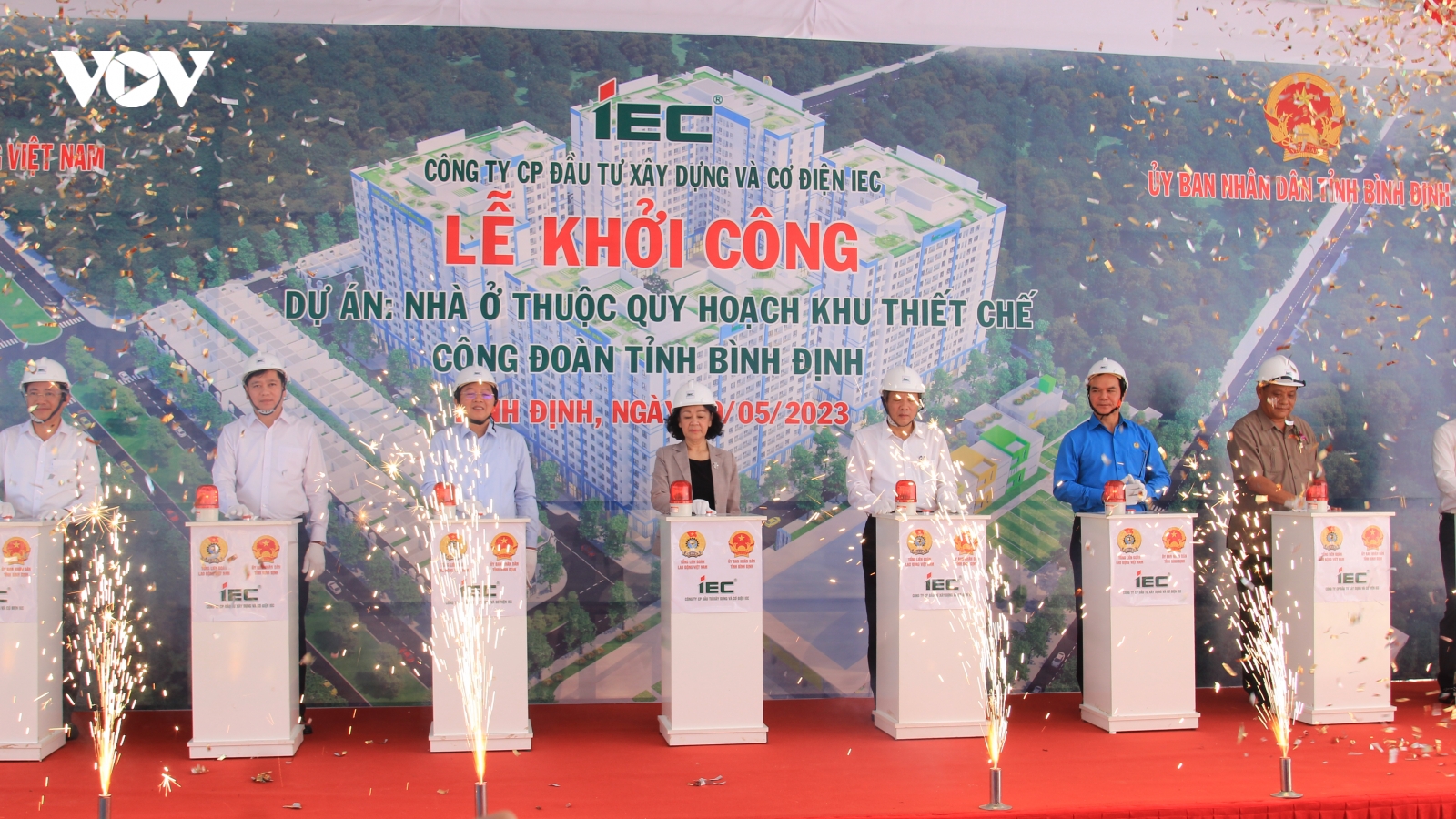 Khởi công dự án nhà ở cho công nhân tại tỉnh Bình Định