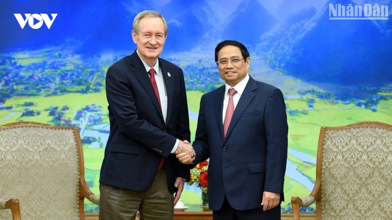 Thủ tướng Chính phủ Phạm Minh Chính tiếp đoàn Nghị sỹ Hoa Kỳ