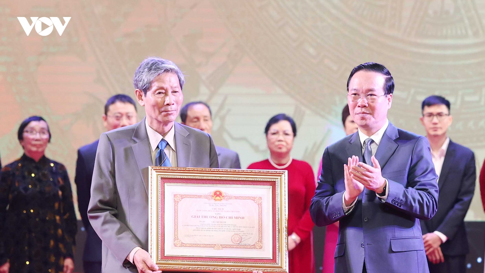 Chủ tịch nước Võ Văn Thưởng dự Lễ trao Giải thưởng Hồ Chí Minh về văn học, nghệ thuật