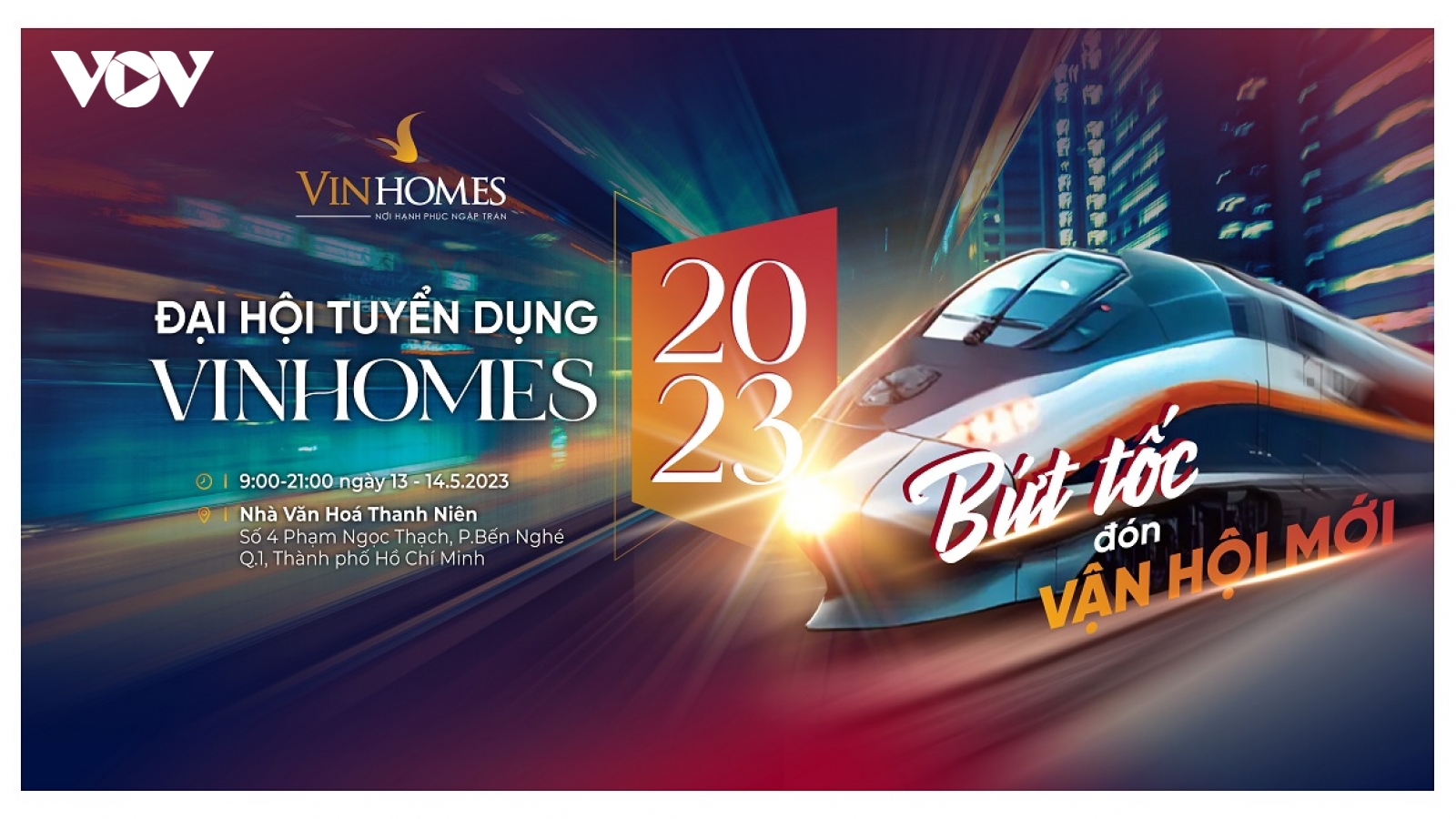 Đại hội tuyển dụng Vinhomes 2023: Hàng chục nghìn cơ hội việc làm trong lĩnh vực BĐS