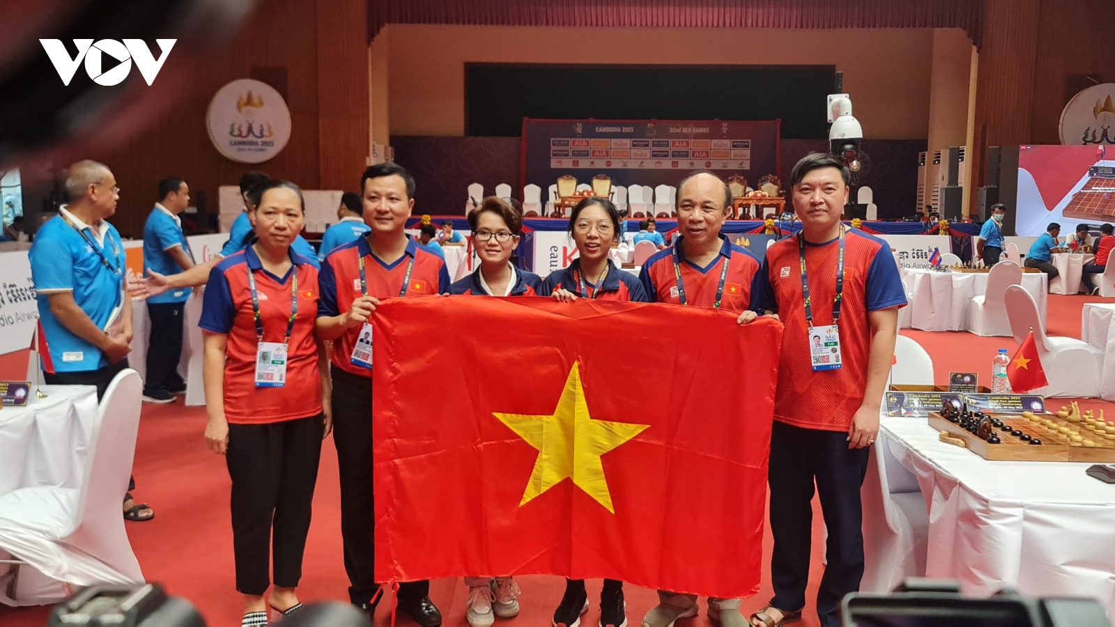 Đội tuyển cờ ốc Việt Nam nói gì khi "mở hàng" HCV ở SEA Games 32?