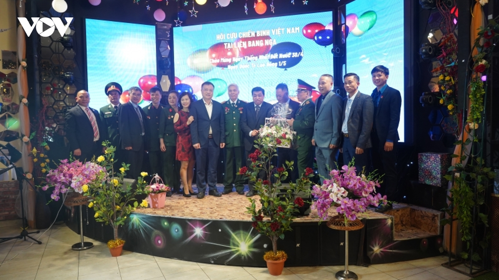Hội cựu chiến binh Việt Nam tại Nga kỷ niệm 48 năm ngày thống nhất đất nước