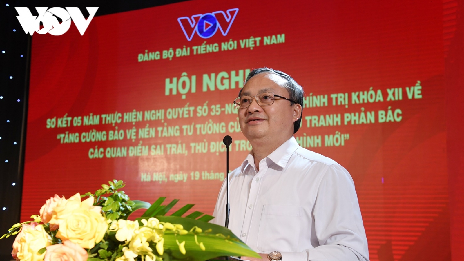 Đảng bộ VOV sơ kết 5 năm thực hiện Nghị quyết số 35-NQ/TW của Bộ Chính trị khóa XII