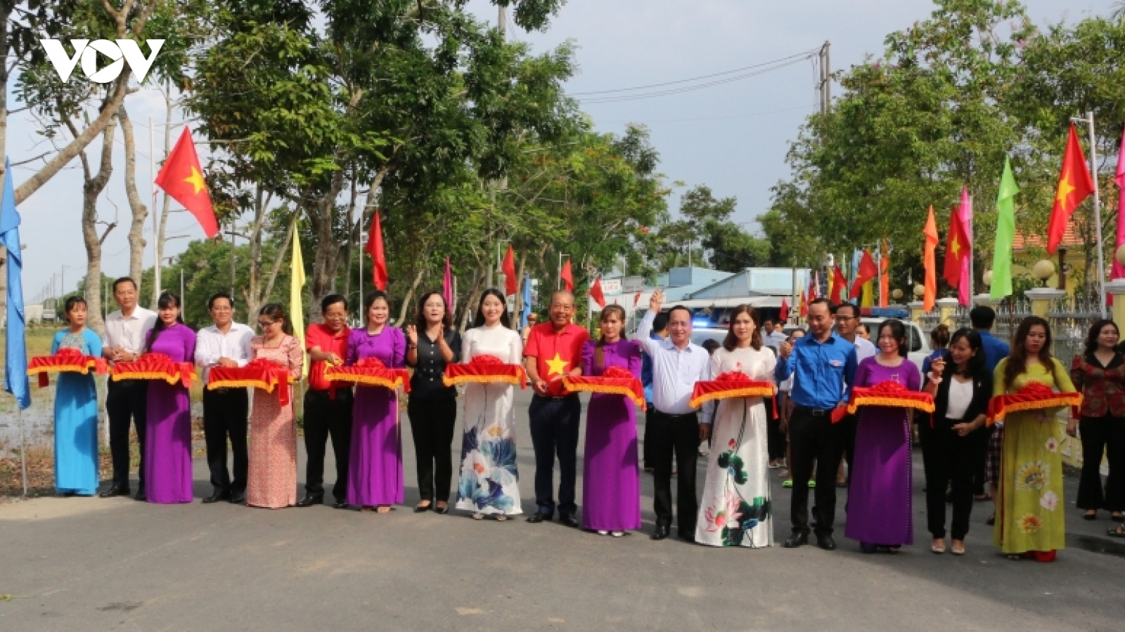 Khánh thành Công trình “Đường cờ Tổ quốc” thứ hai tại Bạc Liêu