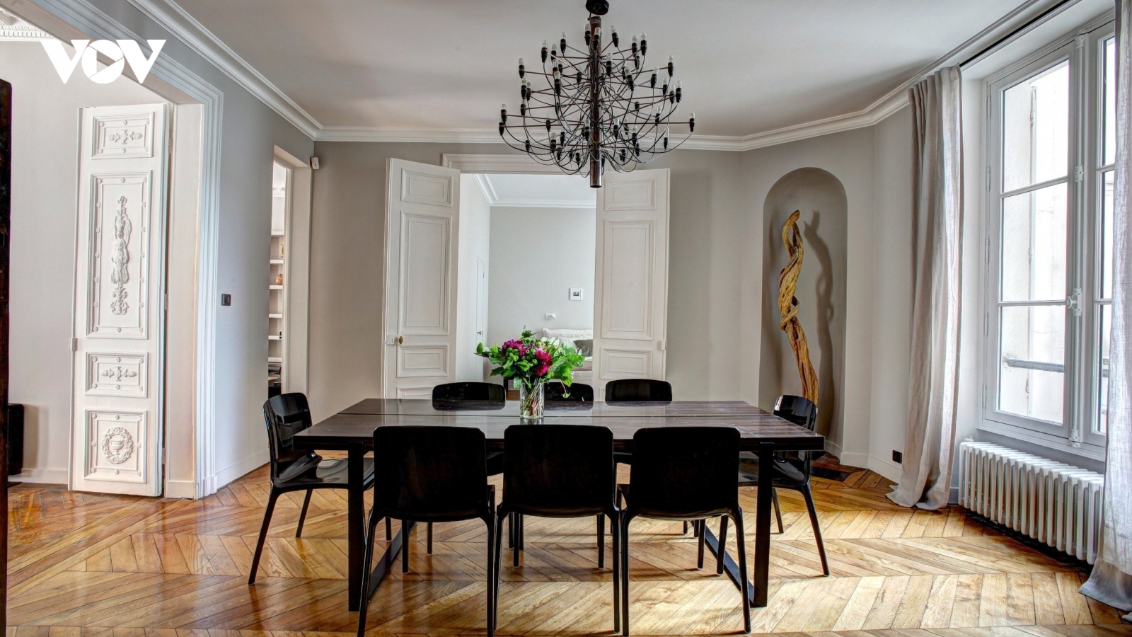 Ngây ngất trước những thiết kế phòng khách theo phong cách Paris