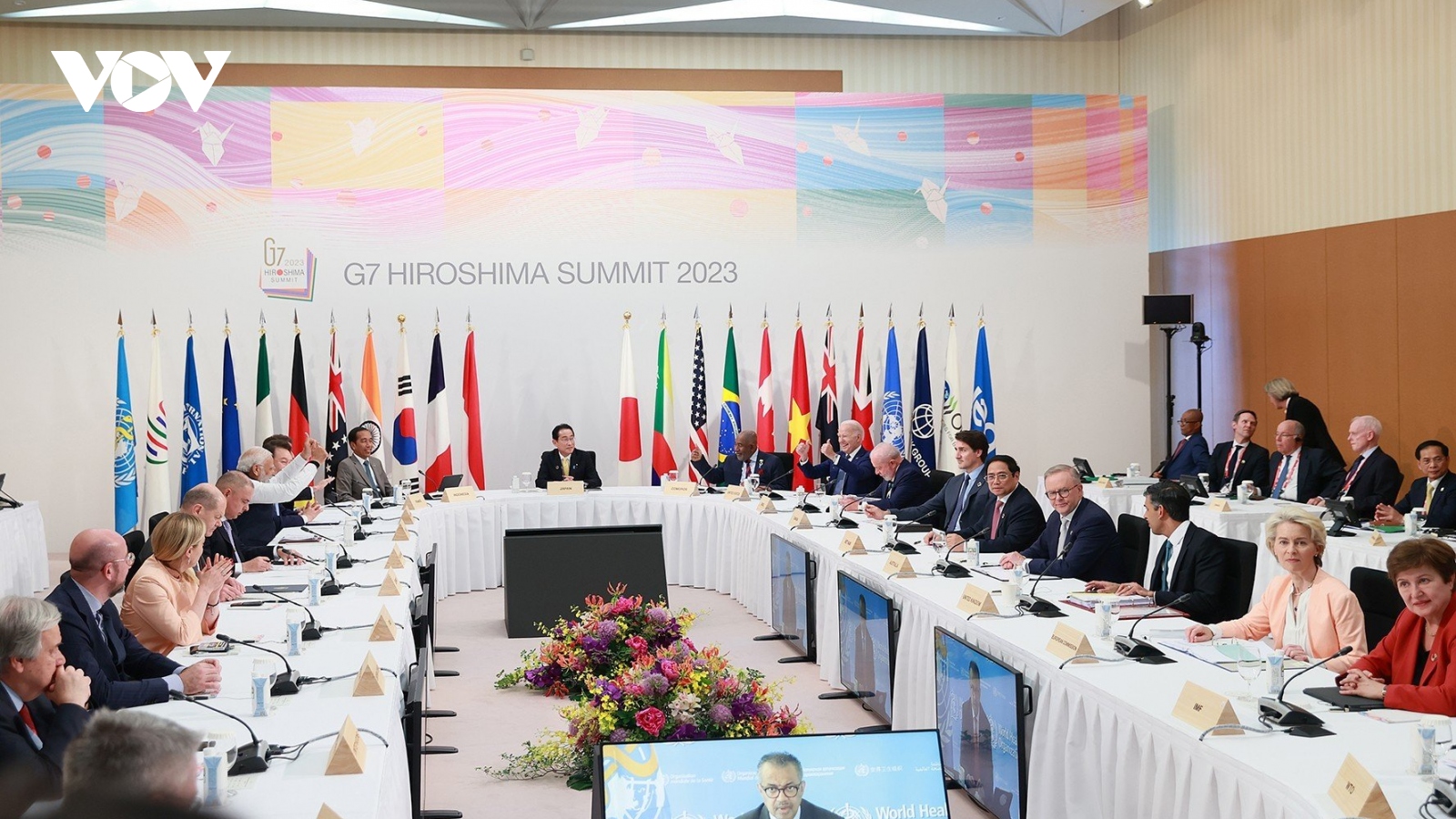 Thủ tướng Phạm Minh Chính phát biểu tại Hội nghị thượng đỉnh G7 mở rộng