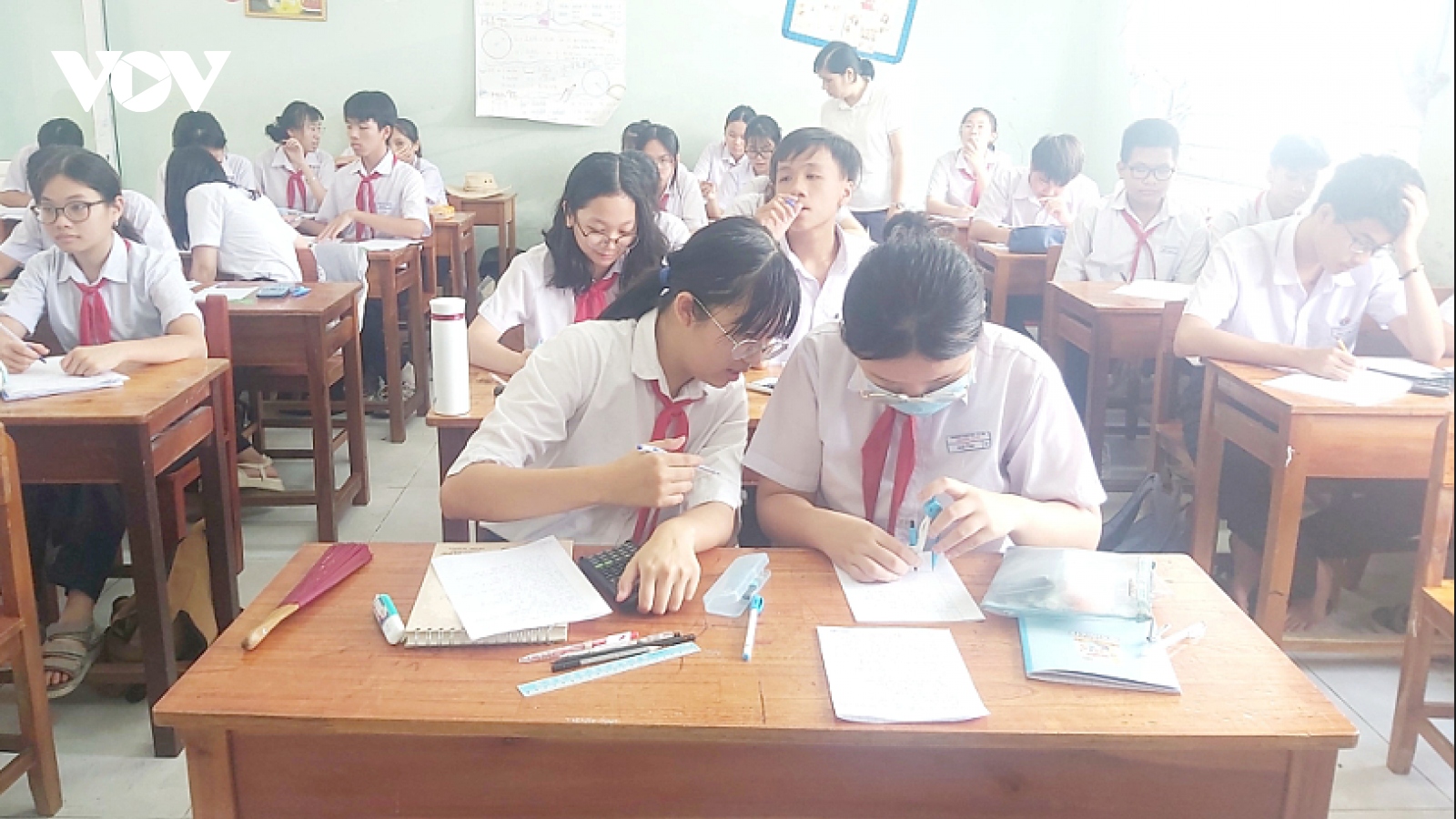 Đà Nẵng tập trung bồi dưỡng kiến thức học sinh thi vào lớp 10.