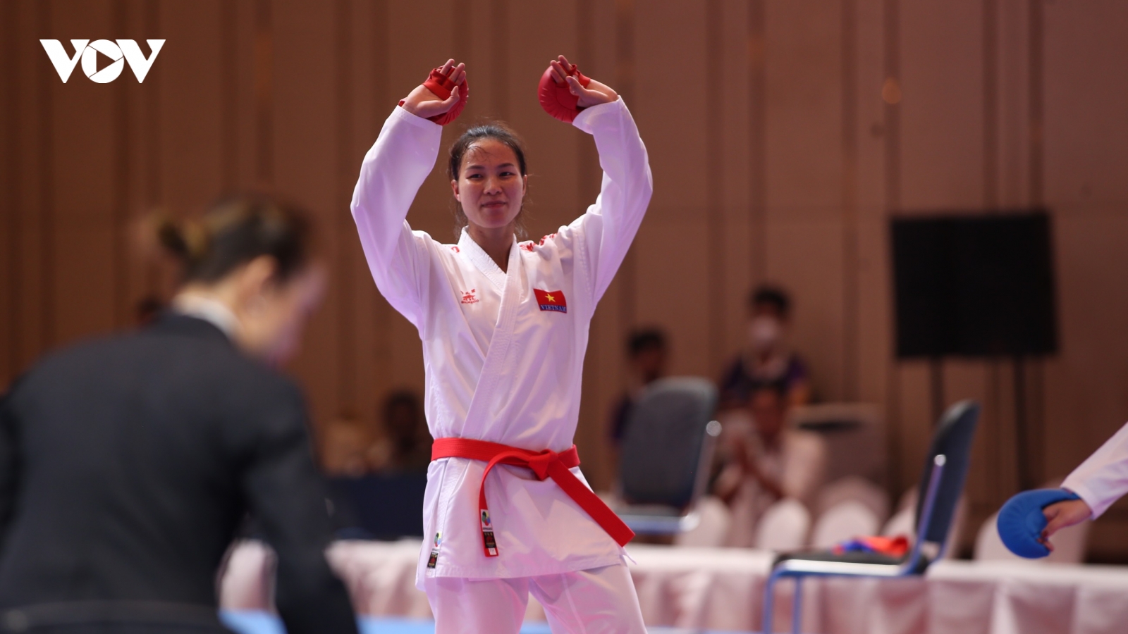 "Mỏ vàng'' Karate liên tục báo tin vui tại SEA Games 32