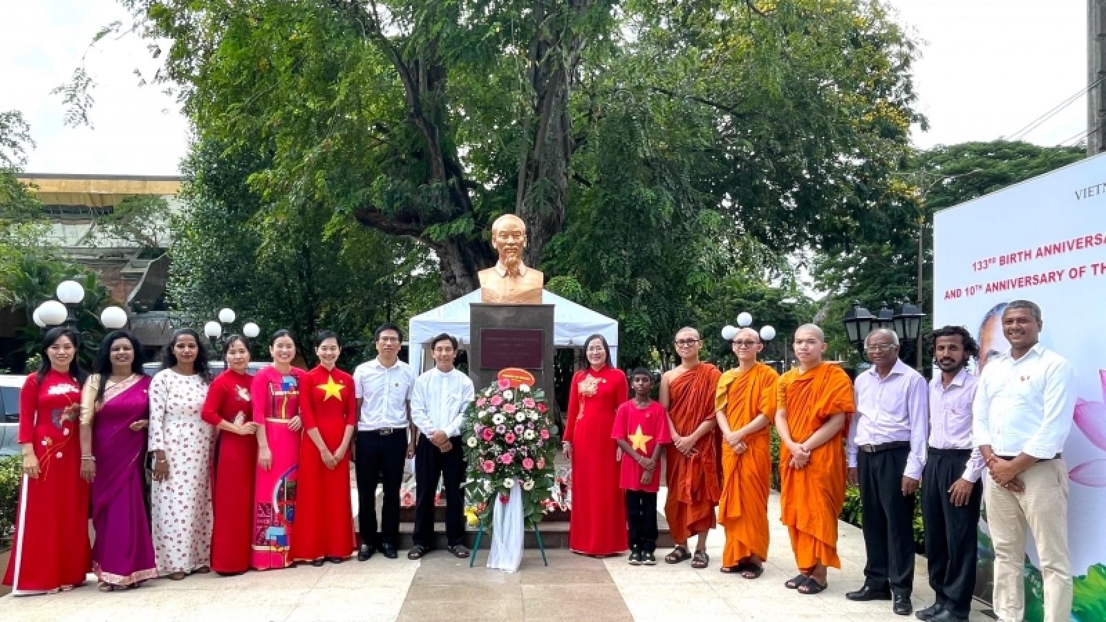 Kỷ niệm 133 năm Ngày sinh Chủ tịch Hồ Chí Minh tại Sri Lanka