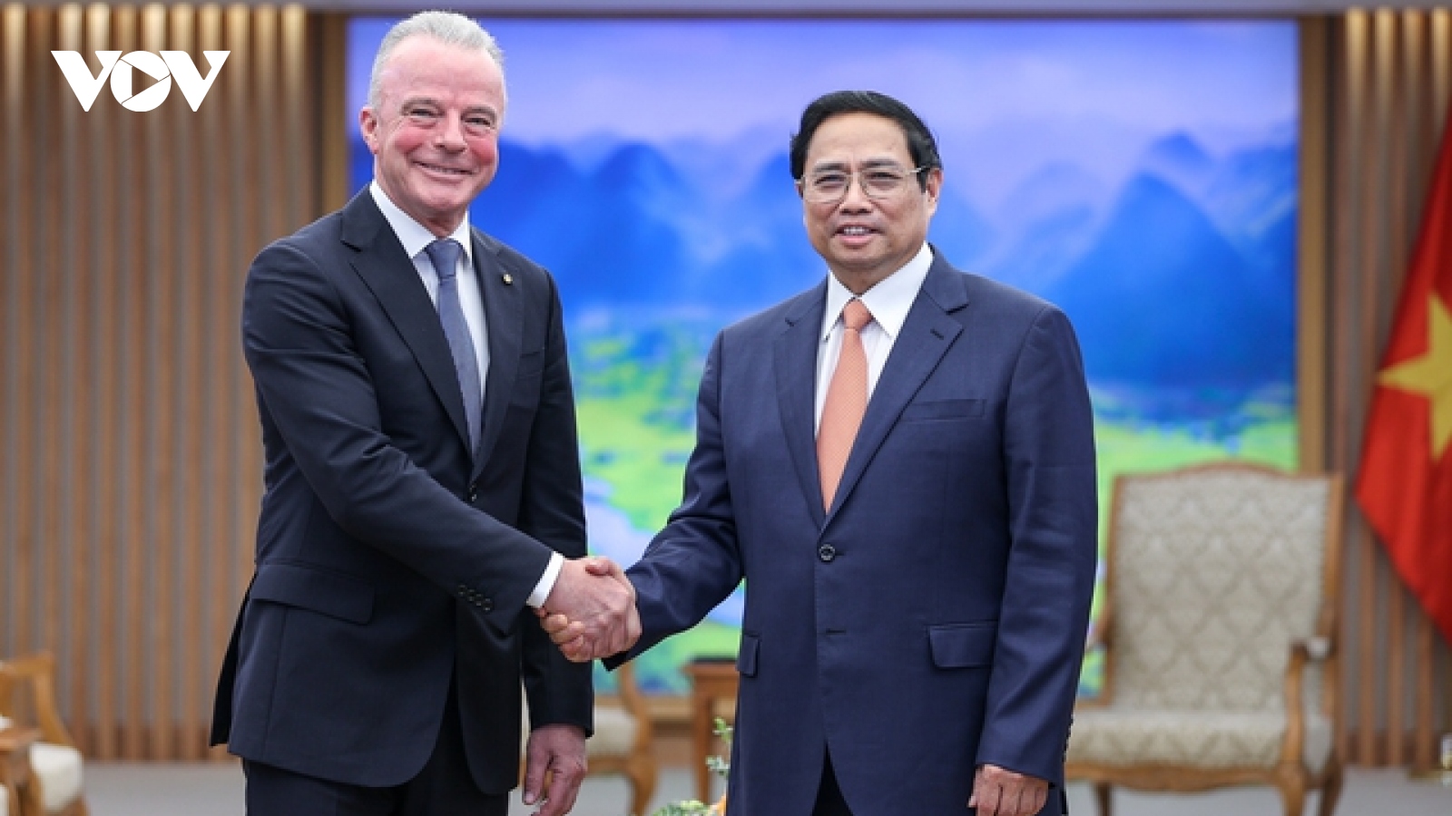Thủ tướng Phạm Minh Chính tiếp Phó Chủ tịch cấp cao Tập đoàn Boeing