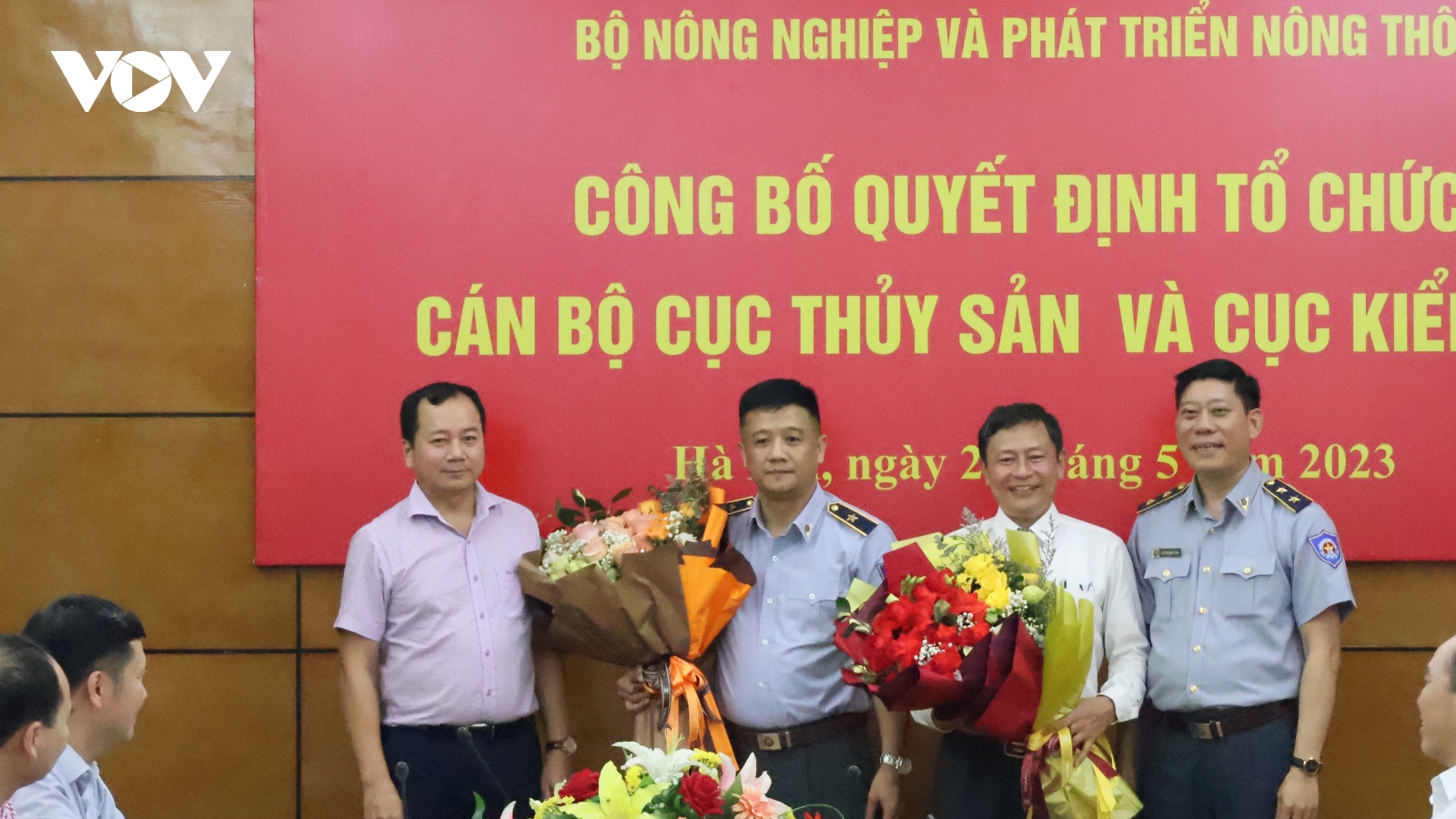 Bộ NN&PTNT bổ nhiệm cán bộ Cục Thủy sản và Cục Kiểm ngư