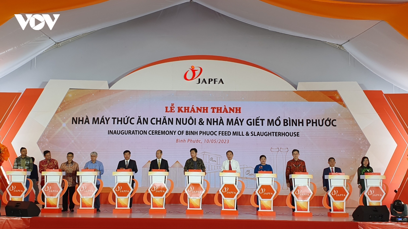 JAPFA Việt Nam khánh thành thêm 2 nhà máy ở miền Đông Nam Bộ