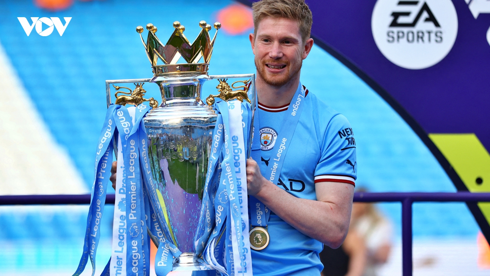 Kevin De Bruyne là “vua kiến tạo” Ngoại hạng Anh 2022/2023