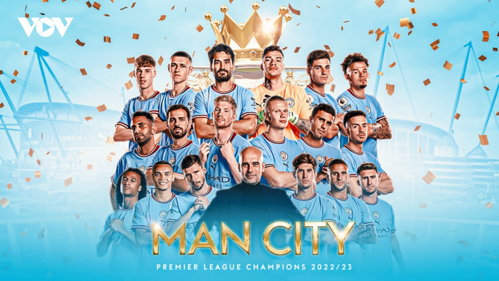 Bảng xếp hạng Ngoại hạng Anh mới nhất: Man City chính thức vô địch sớm