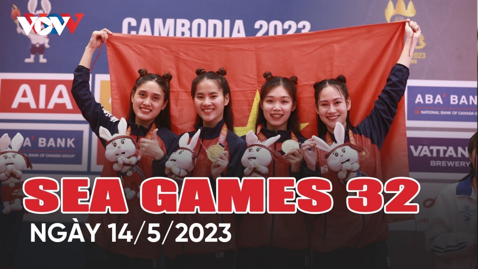Bản tin SEA Games 32 ngày 14/5: Đoàn Thể thao Việt Nam vượt mốc 100 HCV