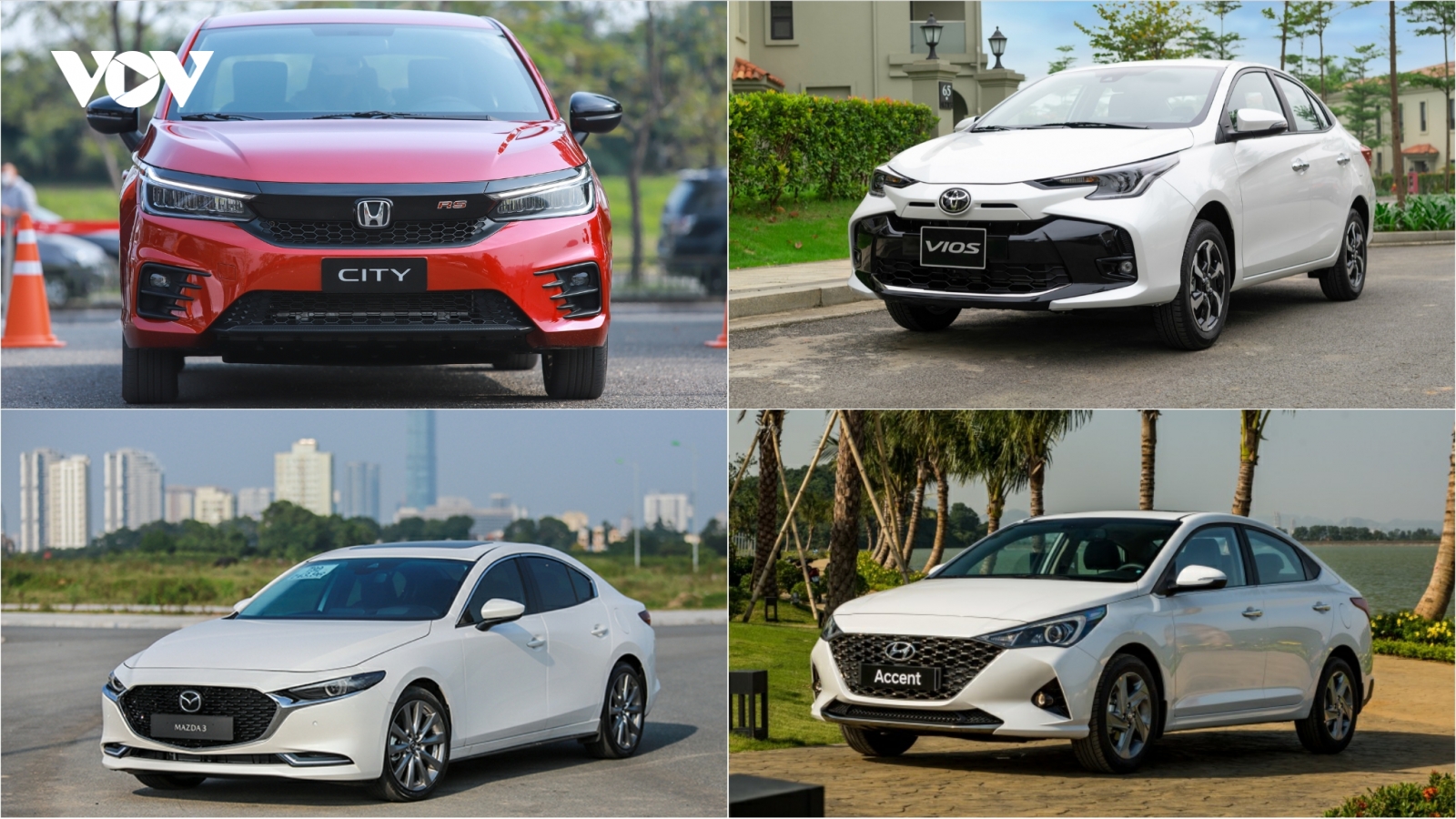 Mẫu Sedan nào đang được người Việt mua nhiều nhất tháng 5/2023?