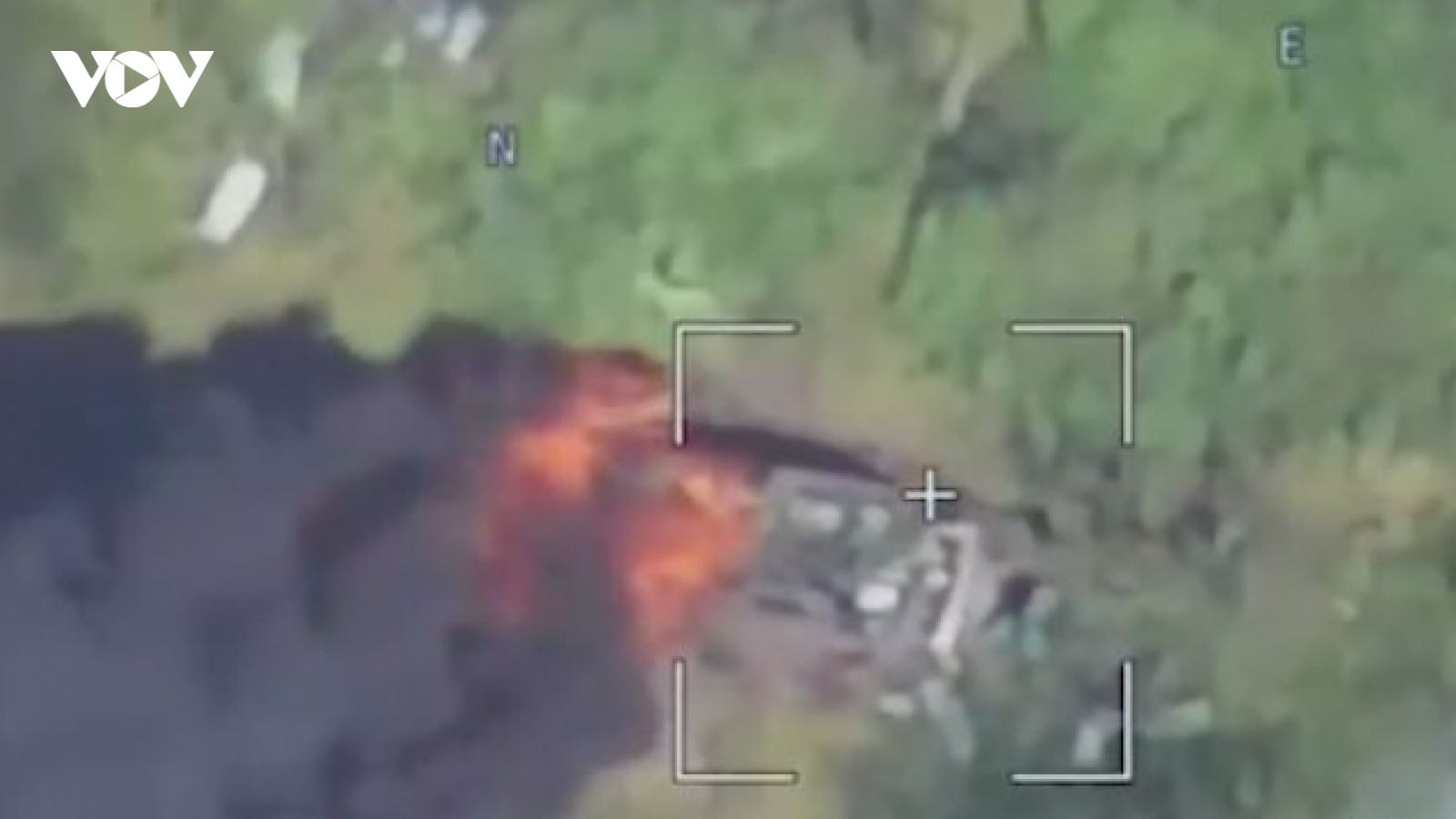 UAV Lancet của Nga chế ngự và phá hủy tổ hợp tác chiến điện tử của Ukraine