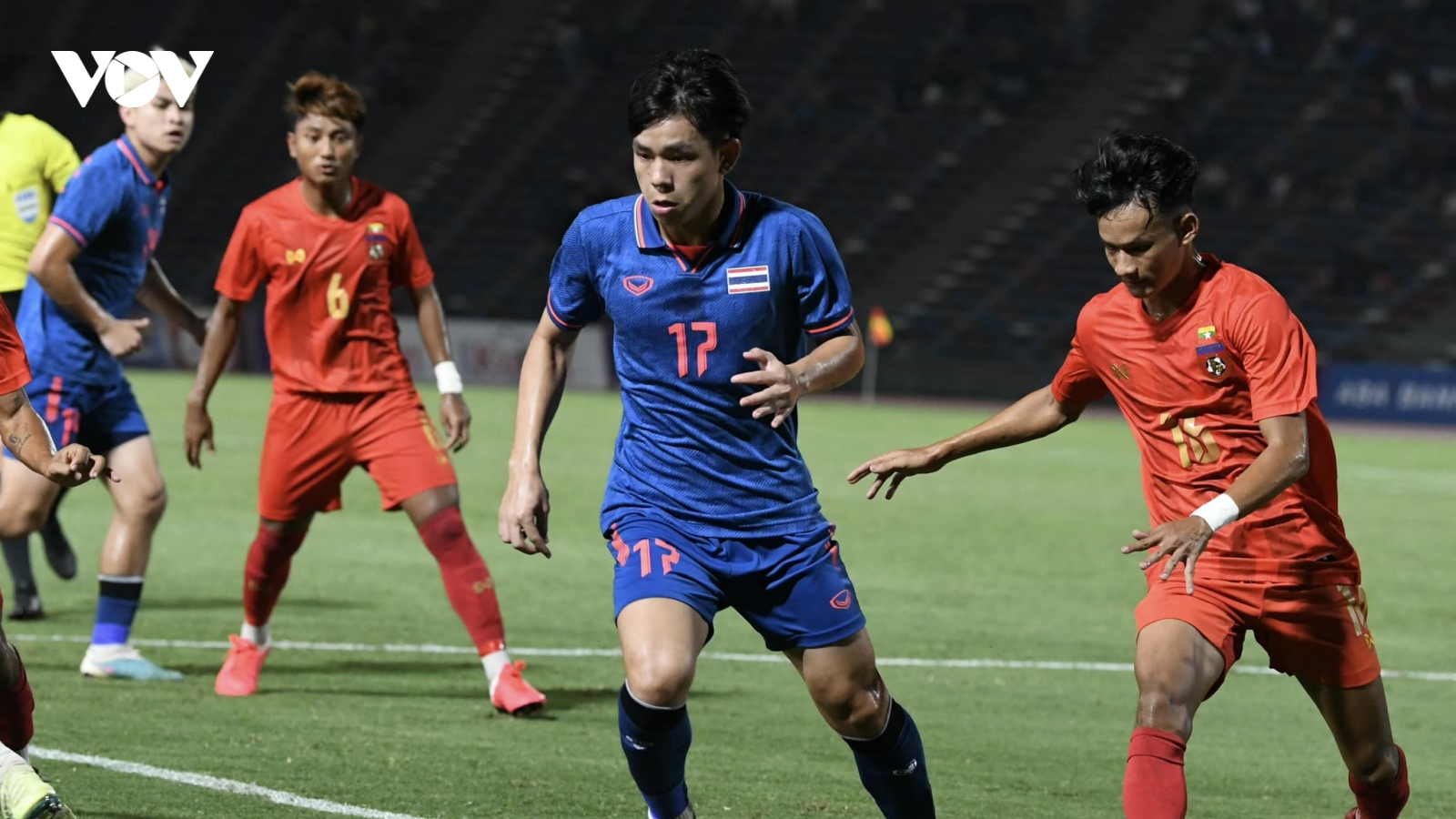 U22 Việt Nam gặp U22 Myanmar ở trận tranh HCĐ SEA Games 32