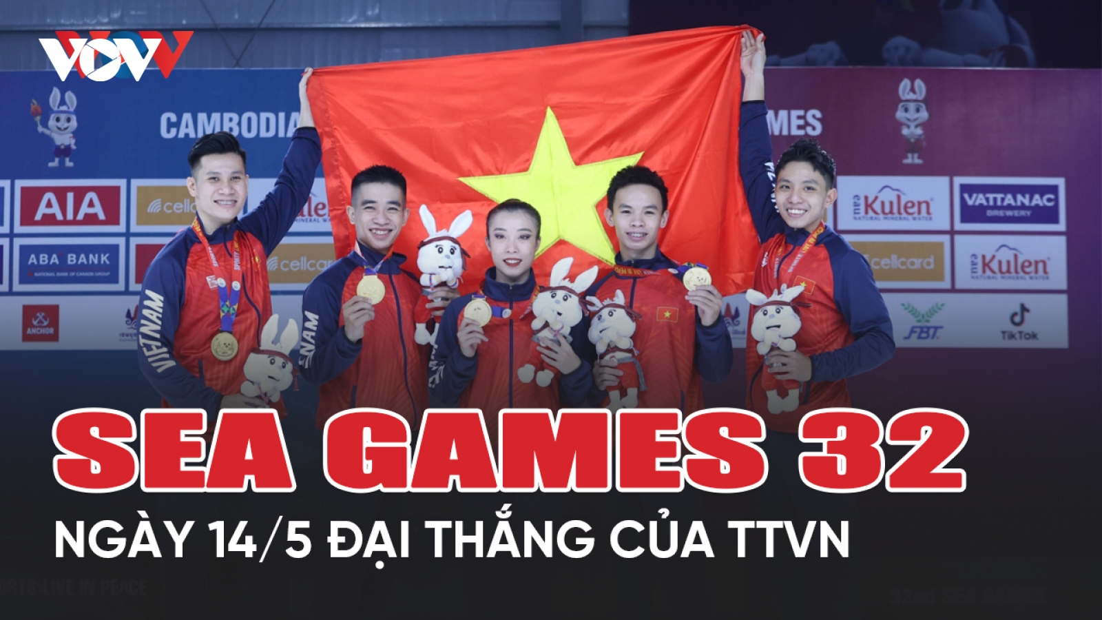 Nhật ký SEA Games 32 ngày 14/5: Việt Nam giành thêm 20 HCV