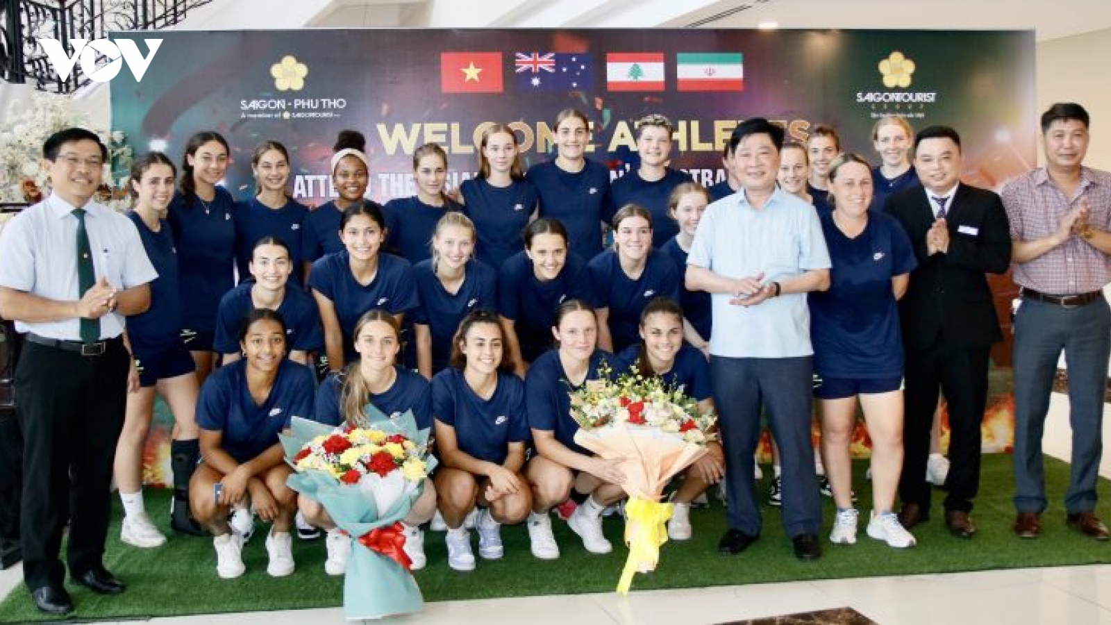 U20 nữ Australia đến Phú Thọ tham dự Vòng loại U20 nữ châu Á 2024