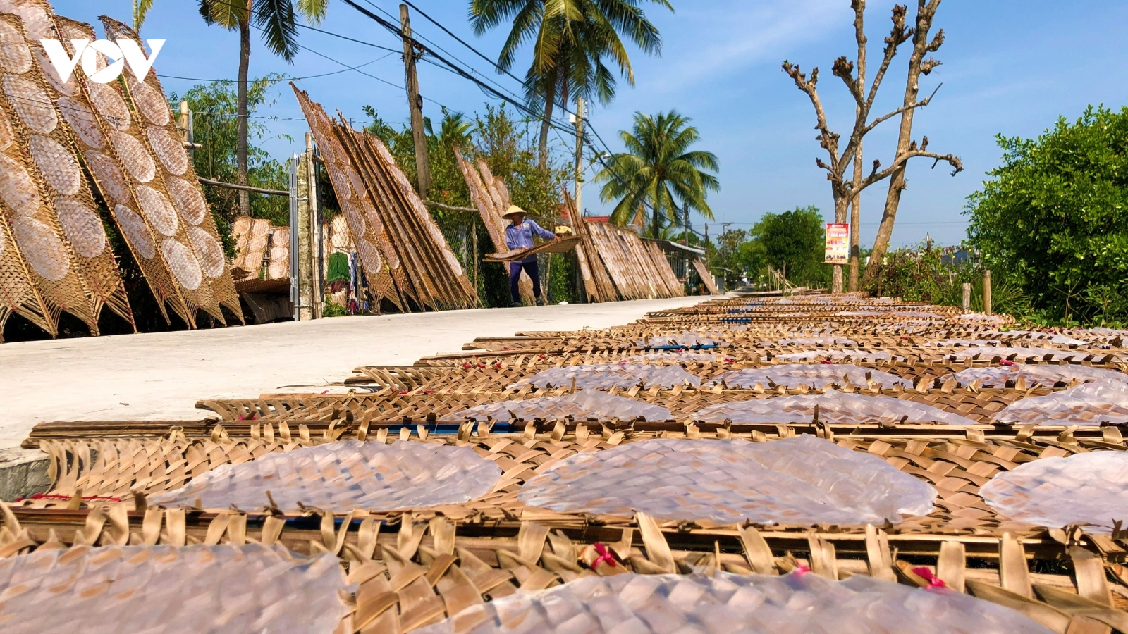 Làng nghề bánh tráng hơn 200 năm trở thành Di sản văn hóa phi vật thể quốc gia