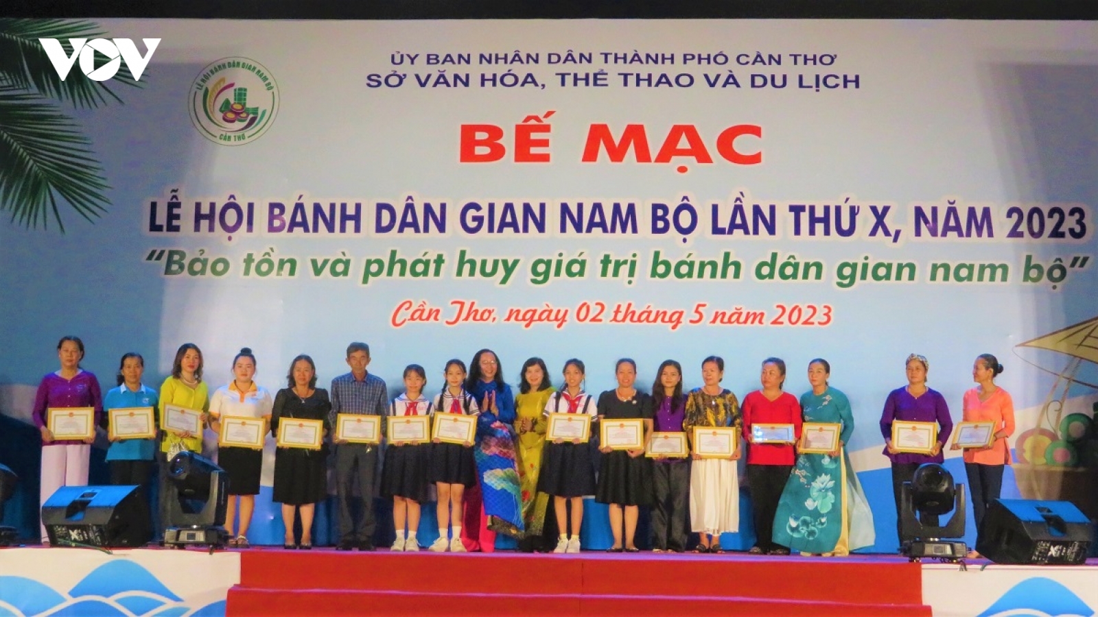 Bế mạc Lễ hội Bánh Dân gian Nam Bộ lần thứ X năm 2023