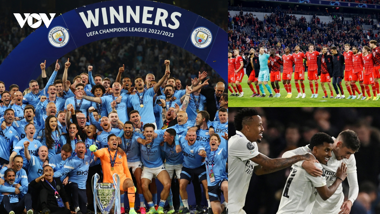 Bảng xếp hạng 10 CLB mạnh nhất châu Âu: Man City bỏ xa MU