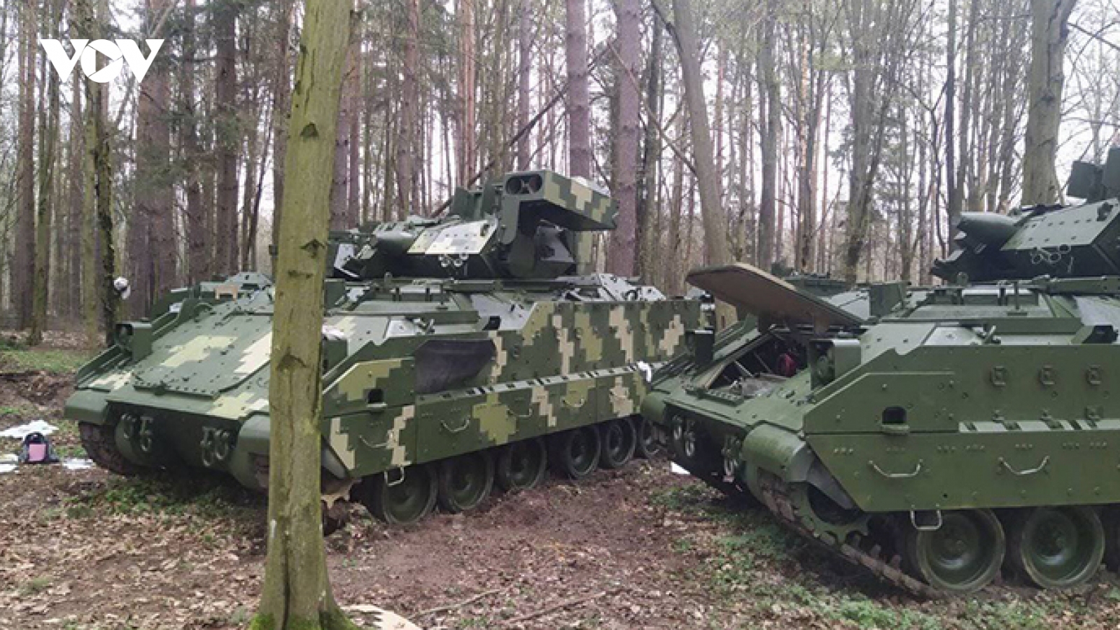 "Sát thủ" Bradley trước áp lực đóng vai trò như xe tăng trong xung đột Nga-Ukraine