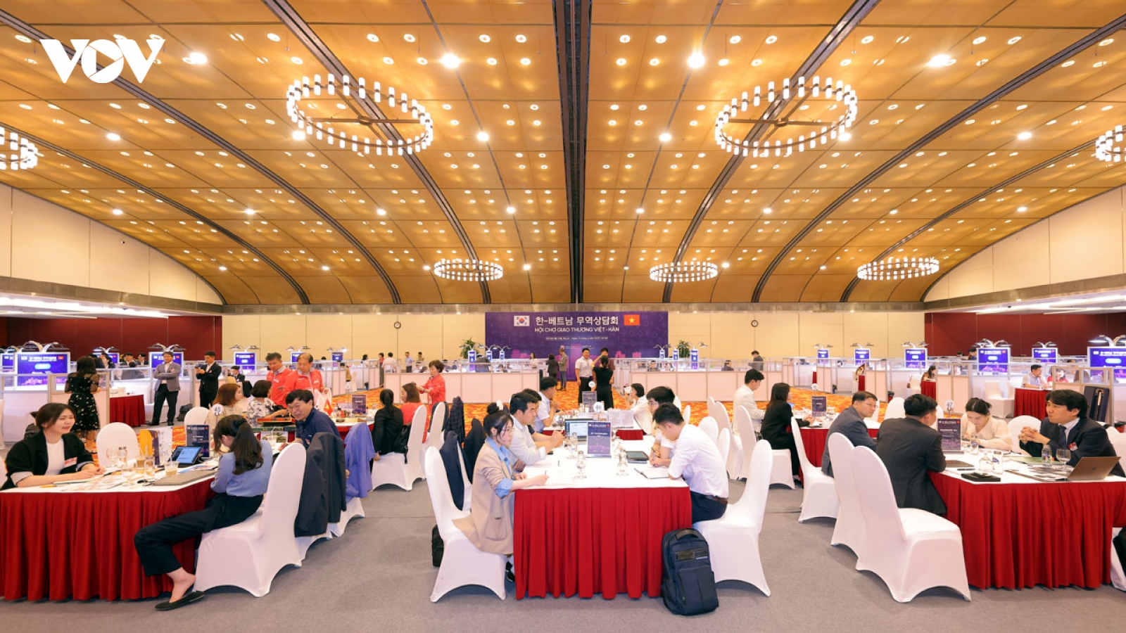 600 cuộc giao thương thành công tại Hội chợ triển lãm hợp tác Việt-Hàn