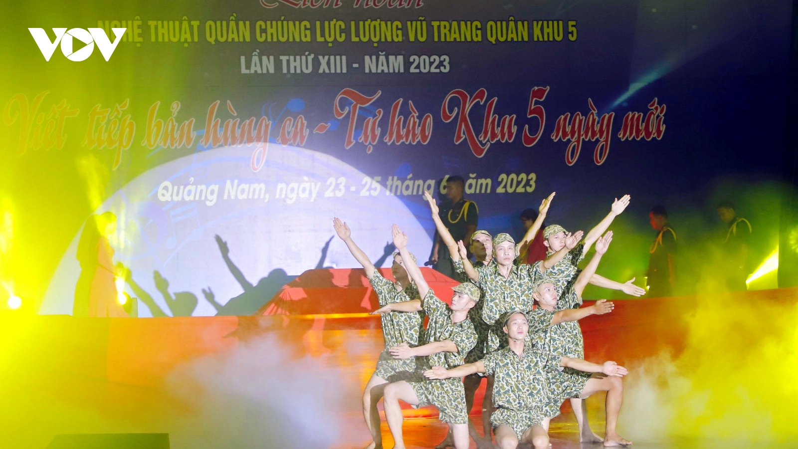 Liên hoan Nghệ thuật quần chúng lực lượng vũ trang Quân khu 5 năm 2023