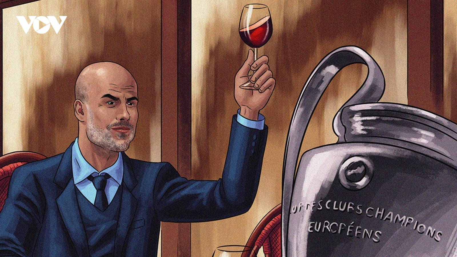 Biếm hoạ 24h: Cúp C1 châu Âu không còn trốn tránh Pep Guardiola?