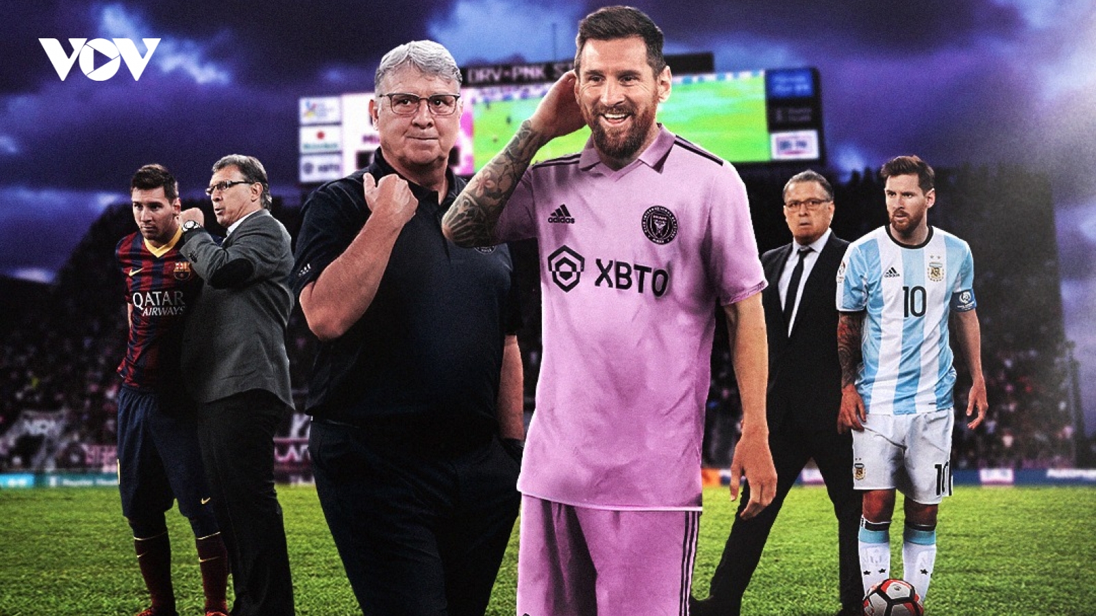 Biếm họa 24h: Lionel Messi tái hợp với thầy cũ ở Inter Miami